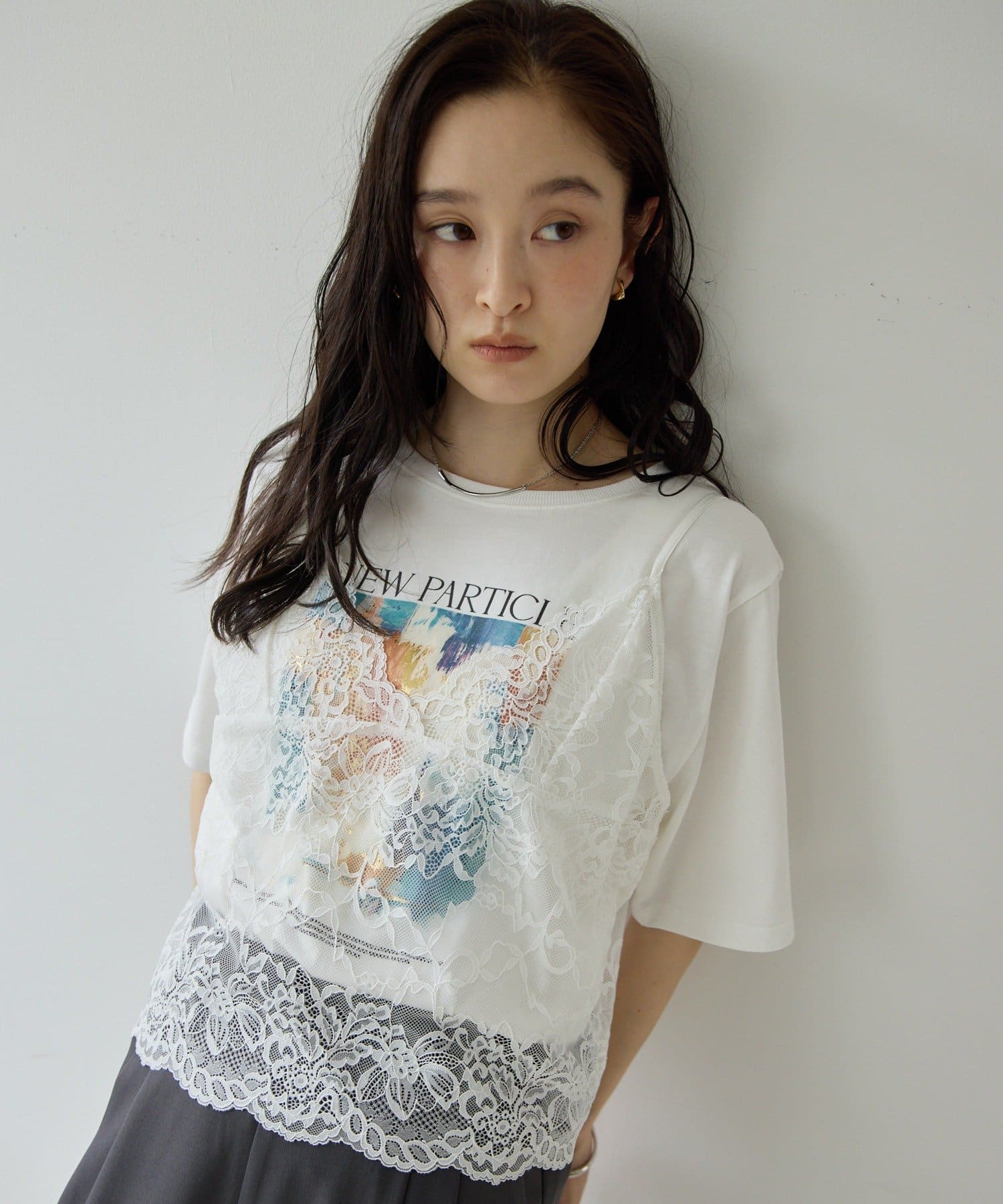 DISCOAT(ディスコート) 【Noka】アートTシャツ