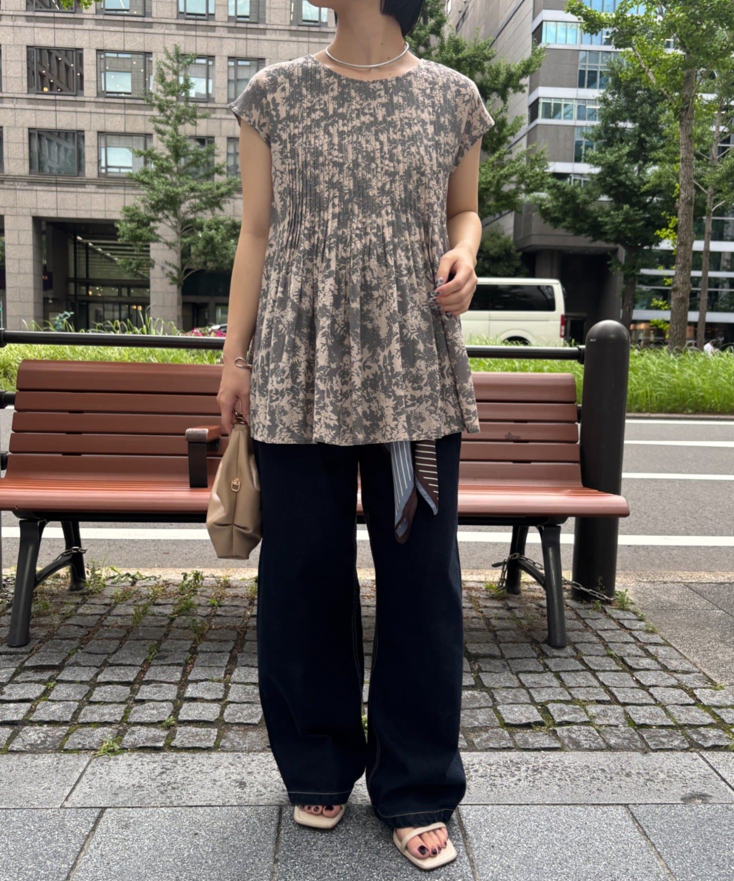 Jena　espace merveilleux(ジェナ　エスパスメルヴェイユ) 冷感デニムパンツ