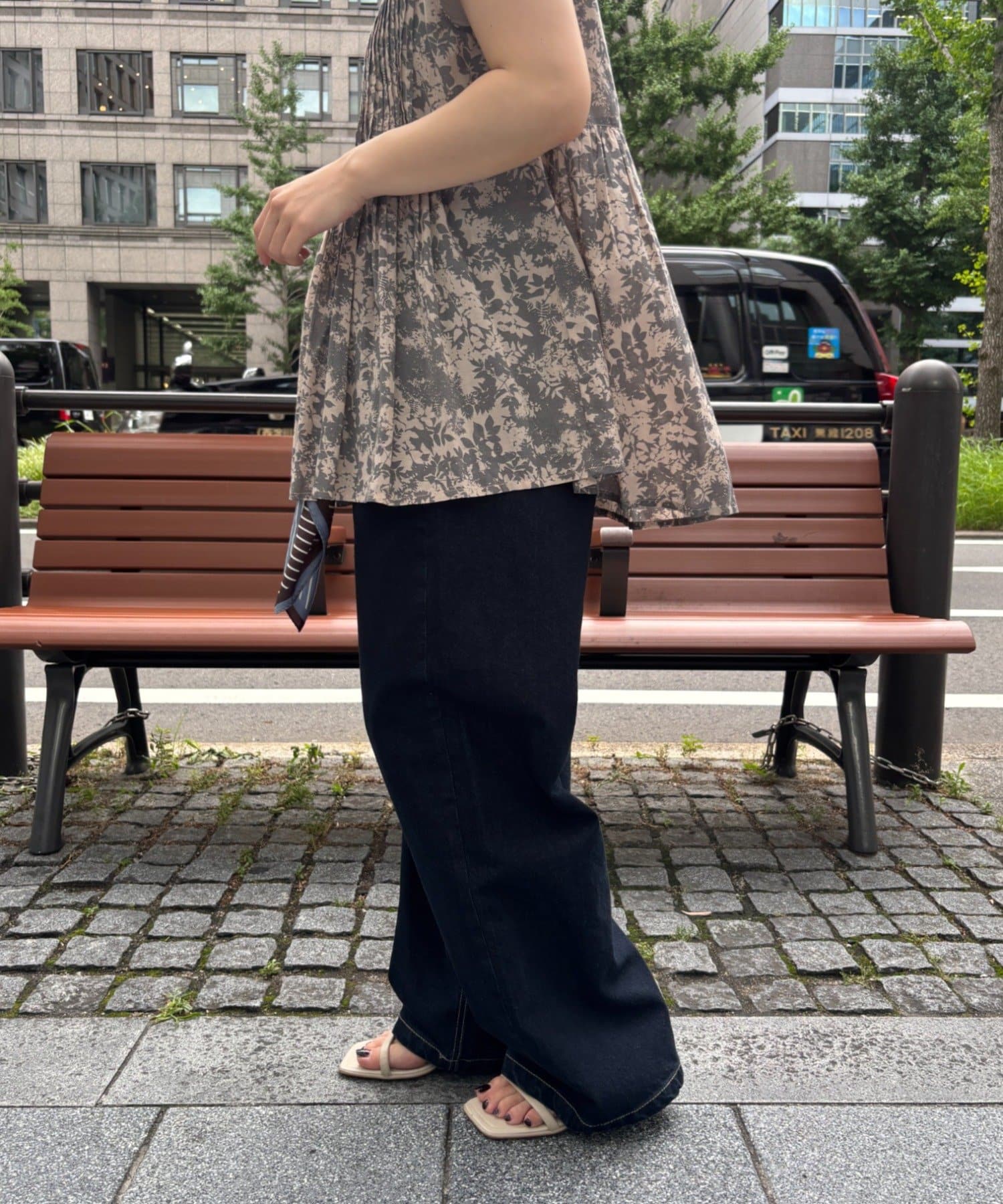 Jena　espace merveilleux(ジェナ　エスパスメルヴェイユ) 冷感デニムパンツ