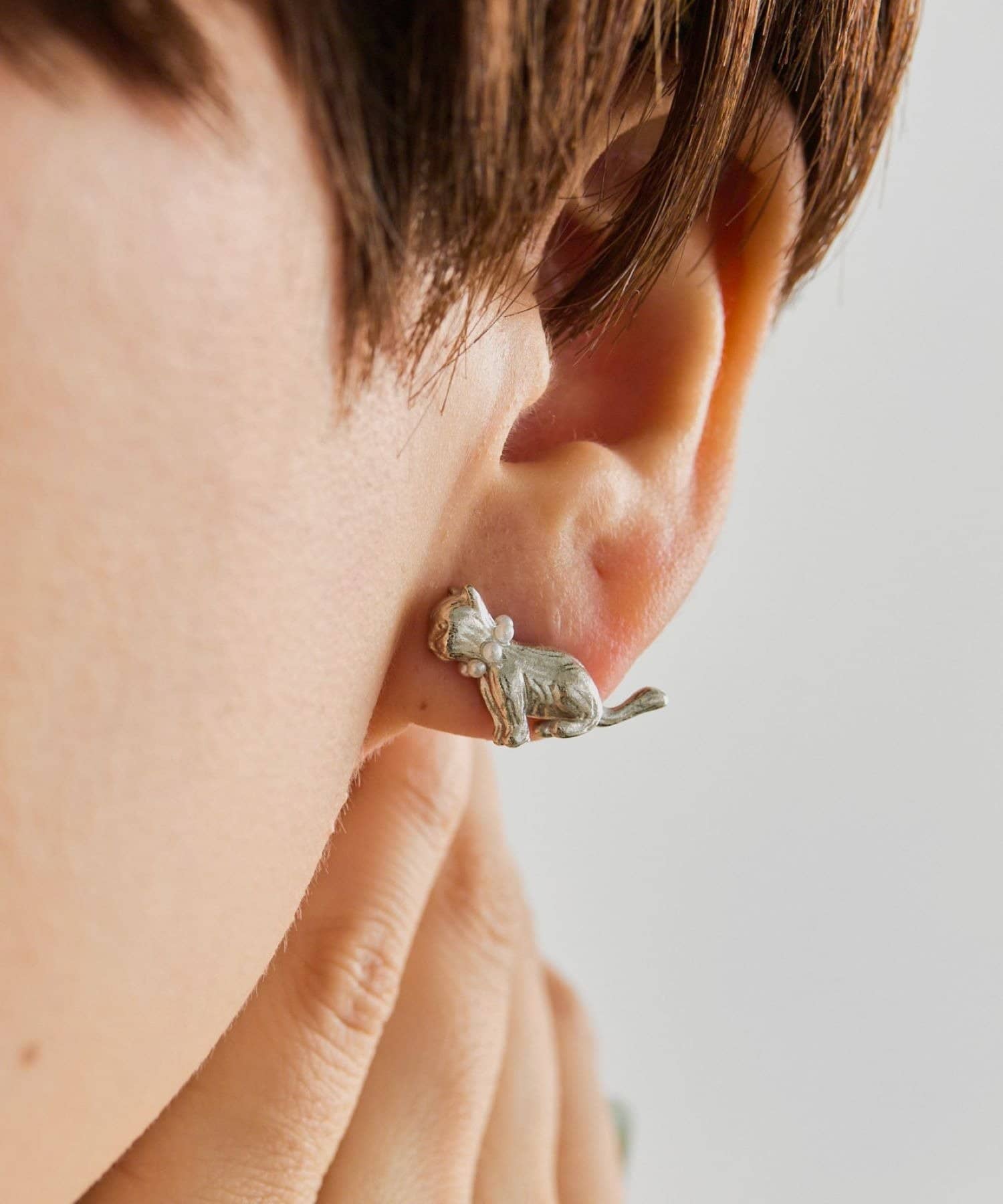 ear PAPILLONNER(イア パピヨネ) 《WEB限定》おしゃまなミネットピアス
