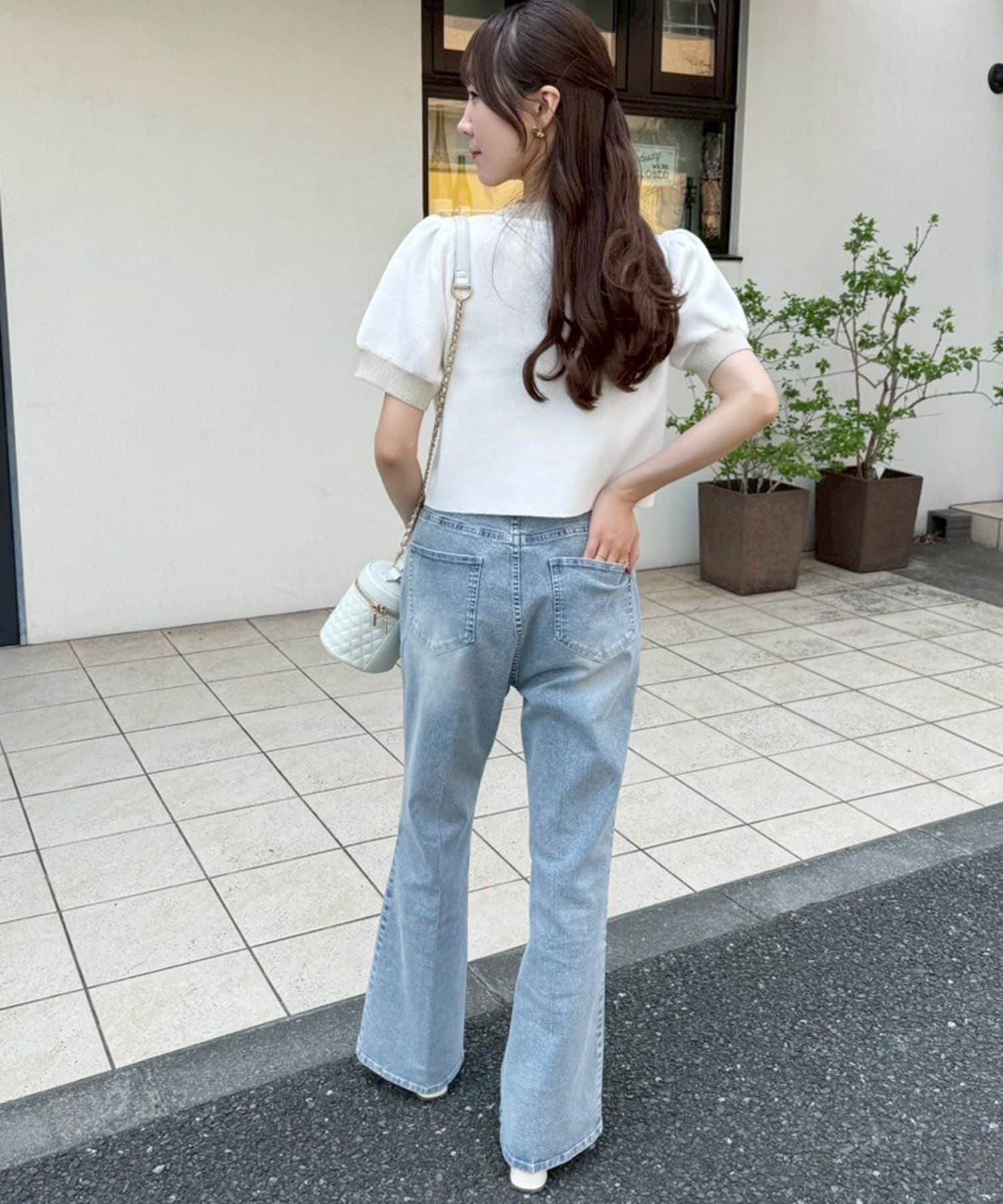 NICE CLAUP / OLIVE des OLIVE OUTLET(ナイスクラップ  / オリーブ デ オリーブ アウトレット) 【one after another】美脚デニム