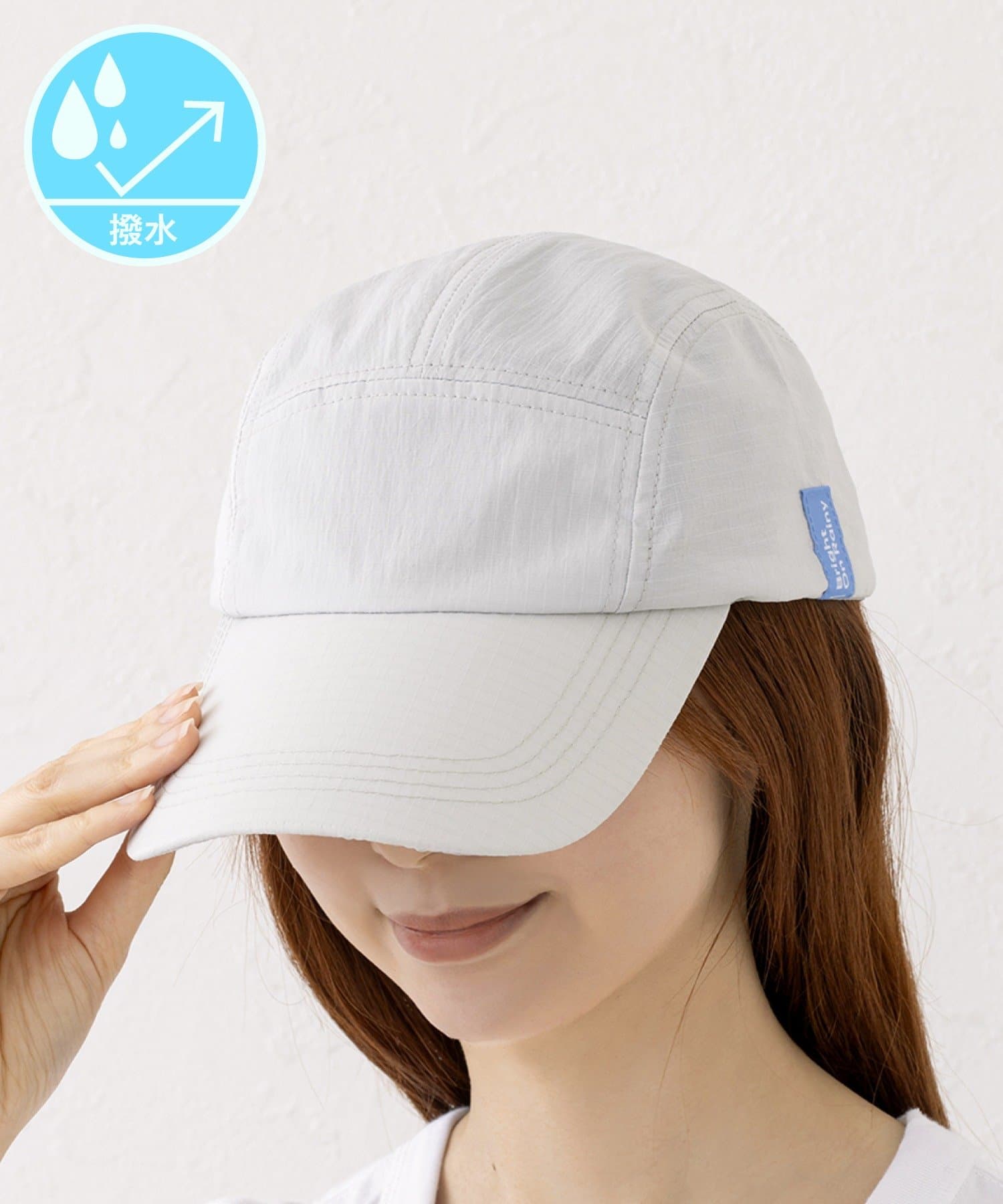 3COINS(スリーコインズ) 撥水レインCAP