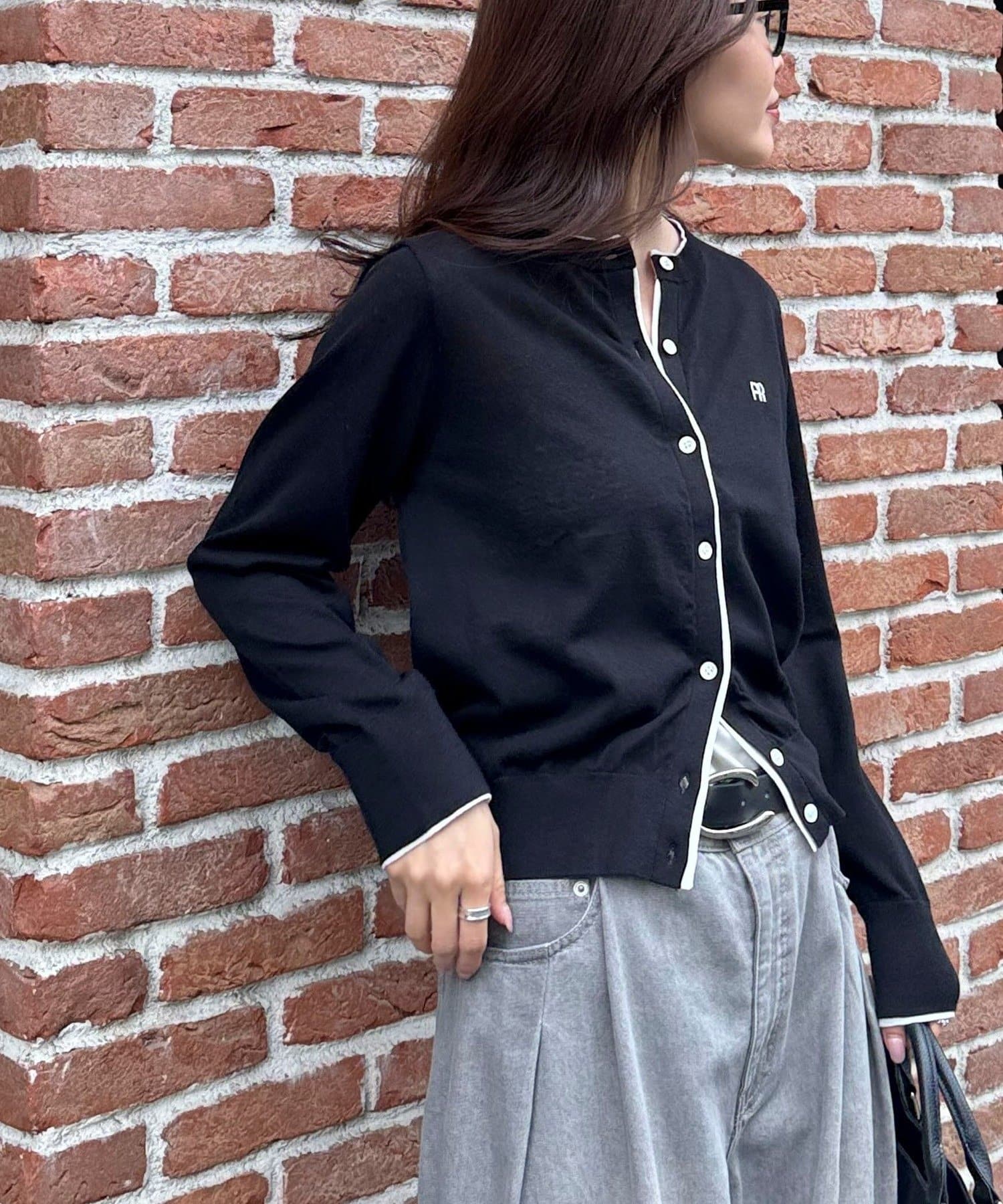 FREDY & GLOSTER(フレディ アンド グロスター) UVカットFRベーシックカーディガン