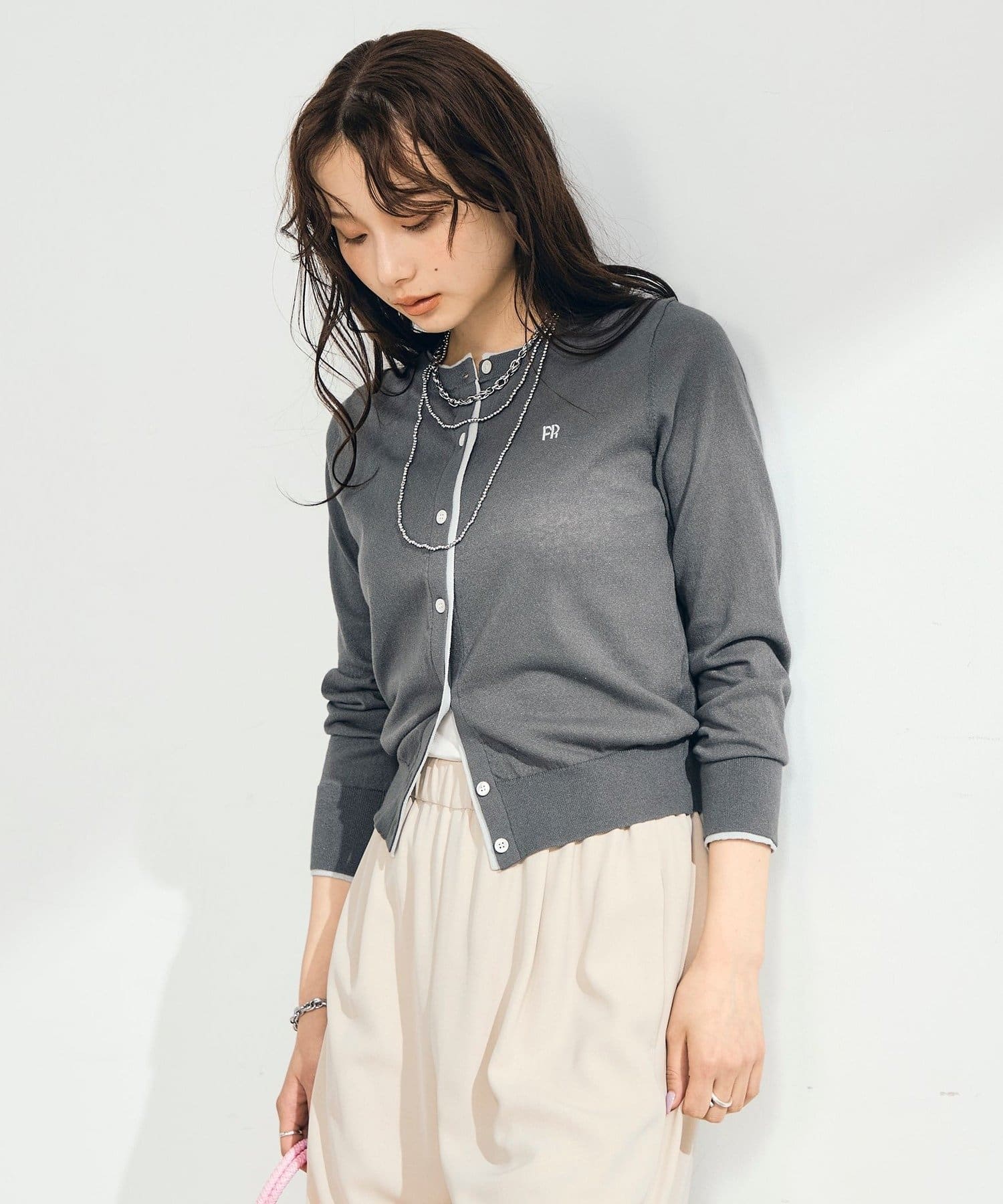 FREDY & GLOSTER(フレディ アンド グロスター) UVカットFRベーシックカーディガン