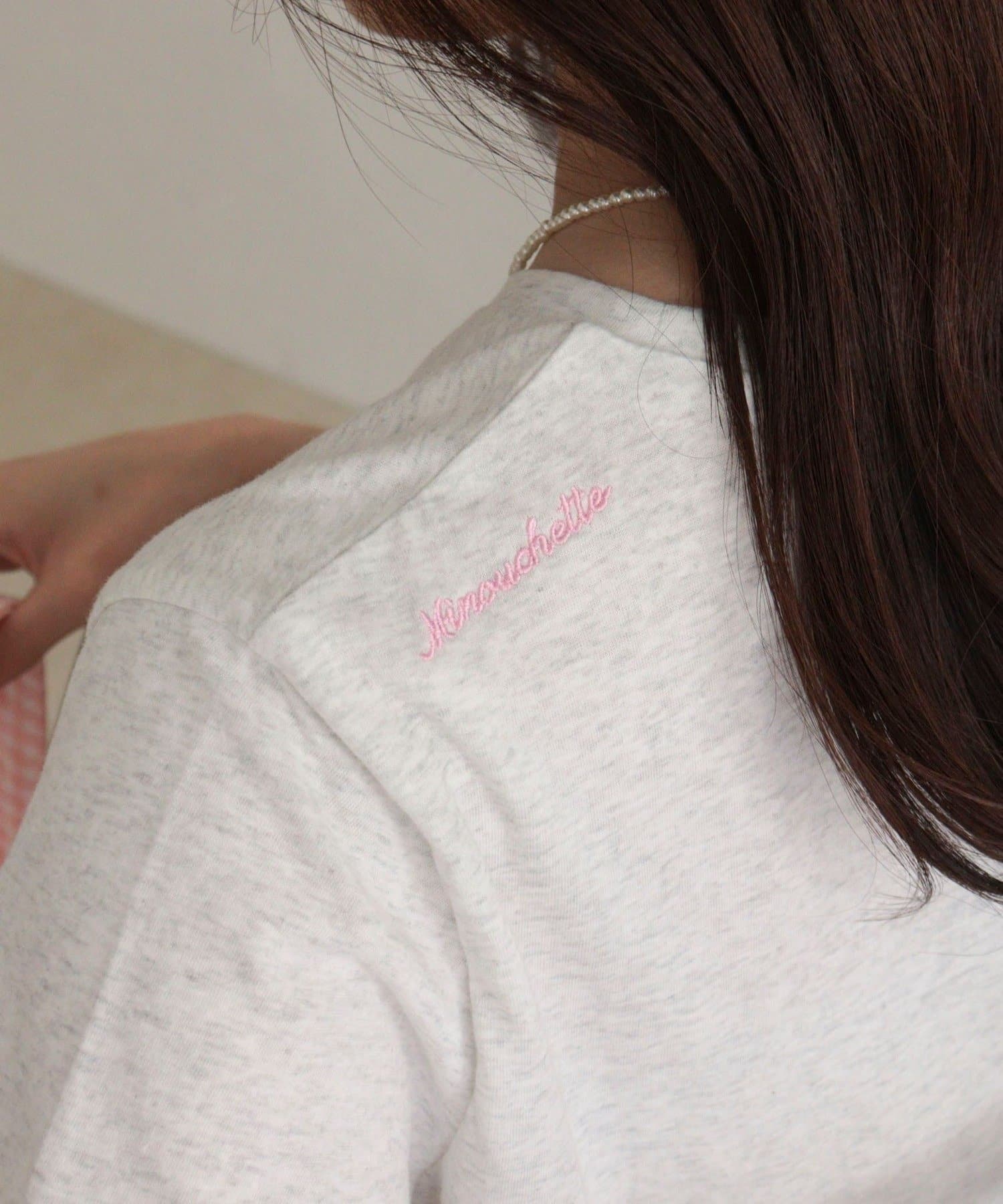 FREDY & GLOSTER(フレディ アンド グロスター) 刺しゅう入りCAT PHOTO Tシャツ