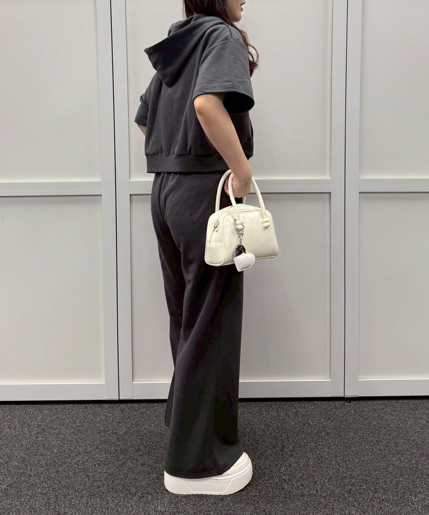 NICE CLAUP / OLIVE des OLIVE OUTLET(ナイスクラップ  / オリーブ デ オリーブ アウトレット) 【ANOTHER BRANCH】キラキラパーカー空港セットアップ