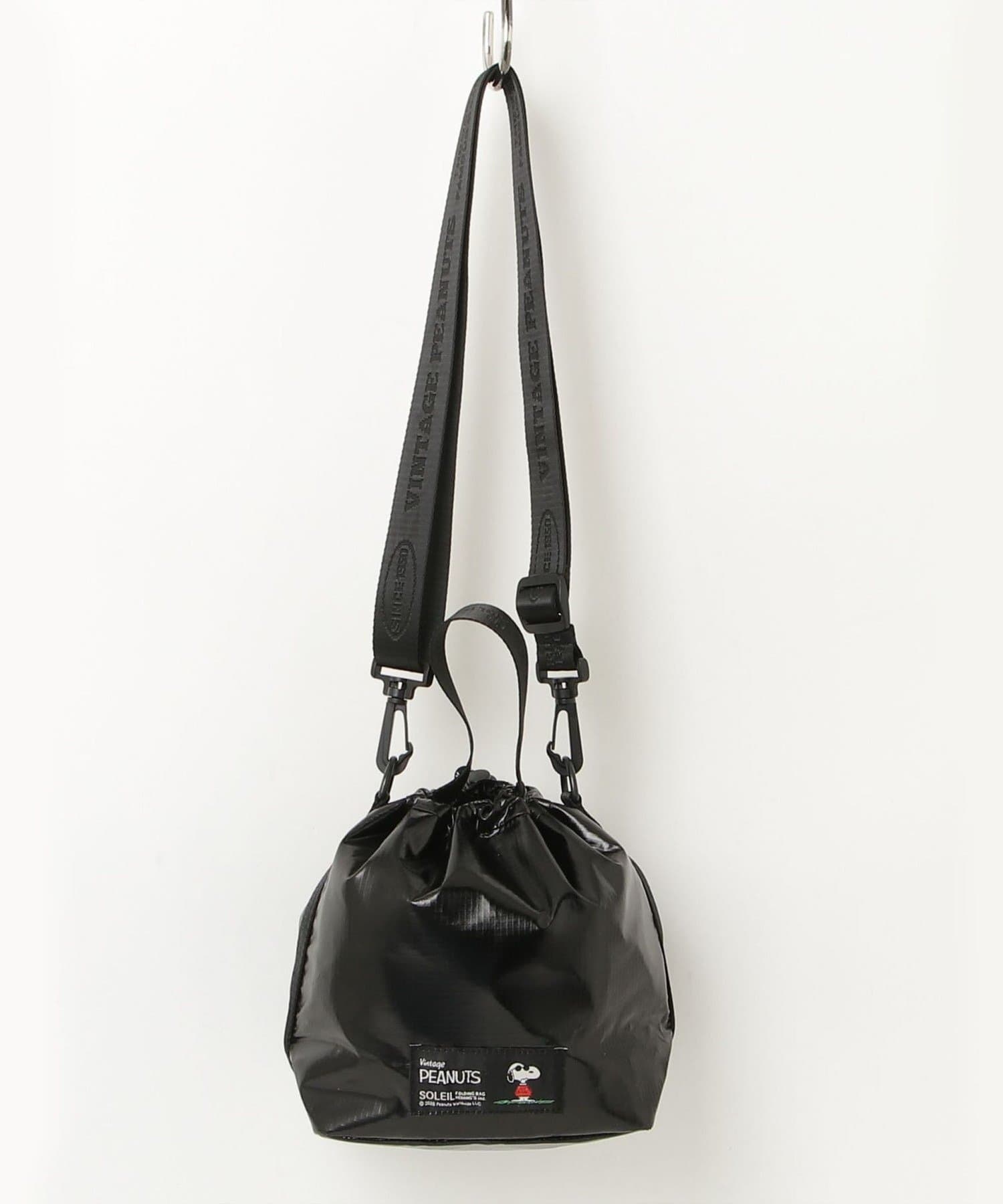 FREDY & GLOSTER(フレディ アンド グロスター) 【PEANUTS/ピーナッツ】撥水巾着ショルダーバッグ