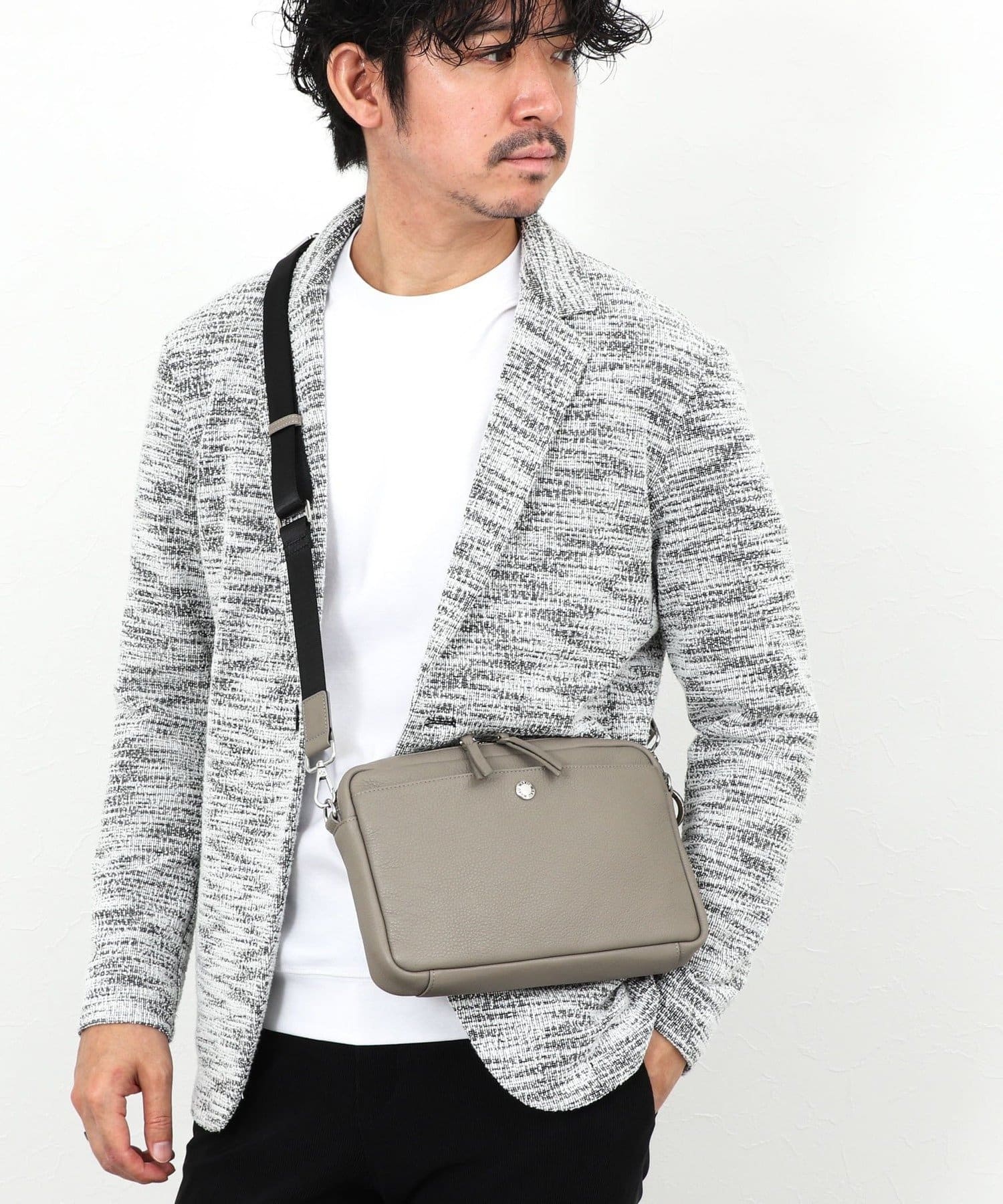 NOLLEY'S(ノーリーズ) 【waku/ワク】WK-0109 レザーショルダーバッグ