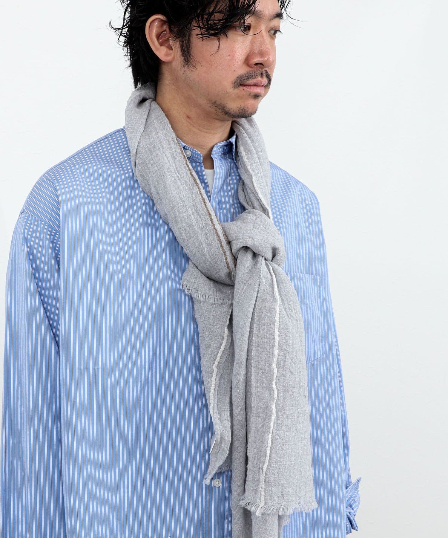NOLLEY'S(ノーリーズ) 【Johnstons of Elgin】Cyrus Scarf 70