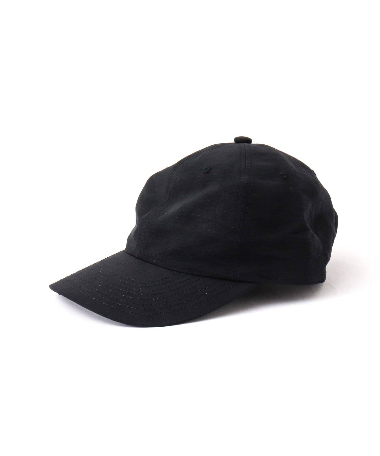 NOLLEY'S(ノーリーズ) 【BATONER】LINEN NYLON BASEBALL CAP