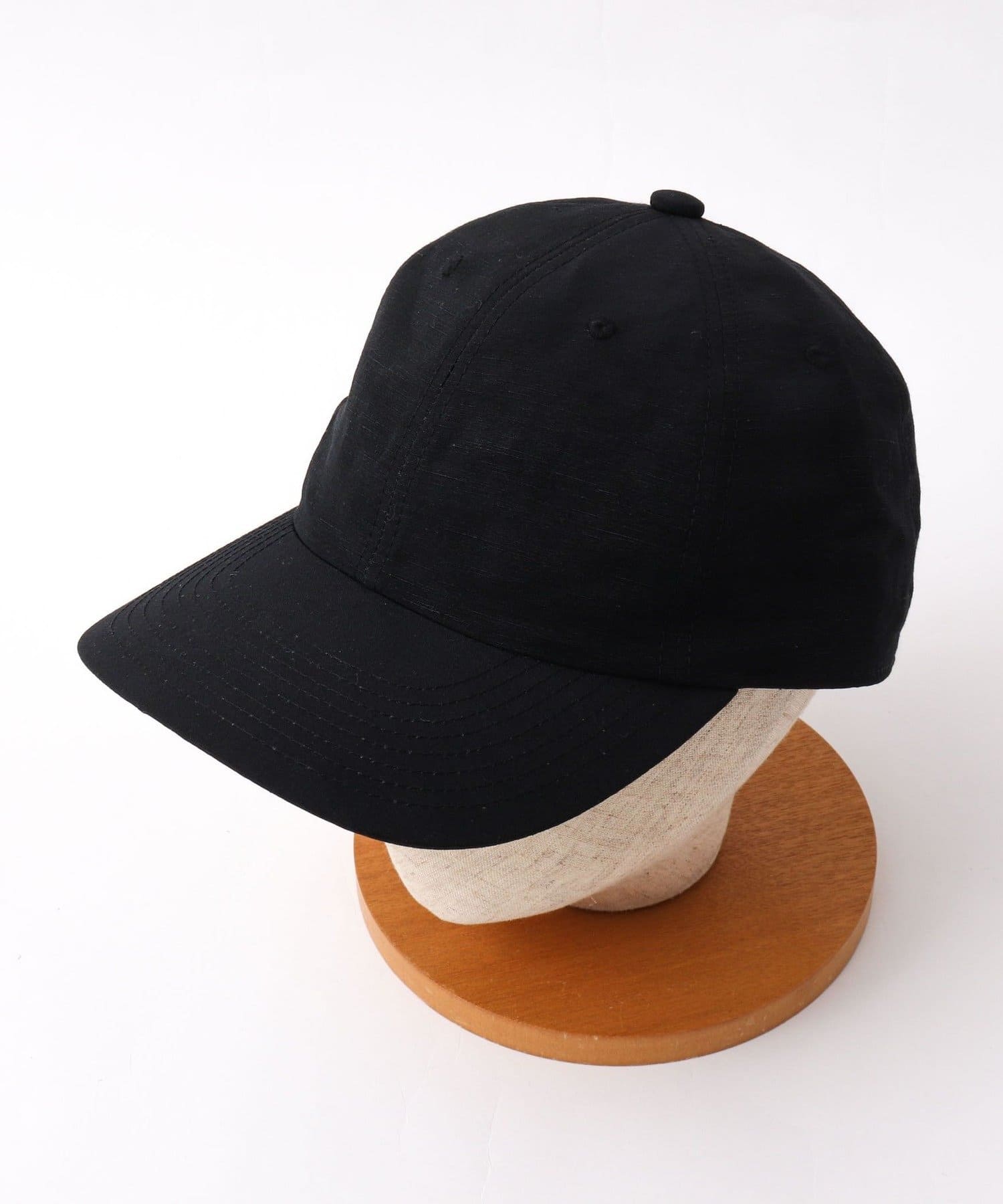 NOLLEY'S(ノーリーズ) 【BATONER】LINEN NYLON BASEBALL CAP