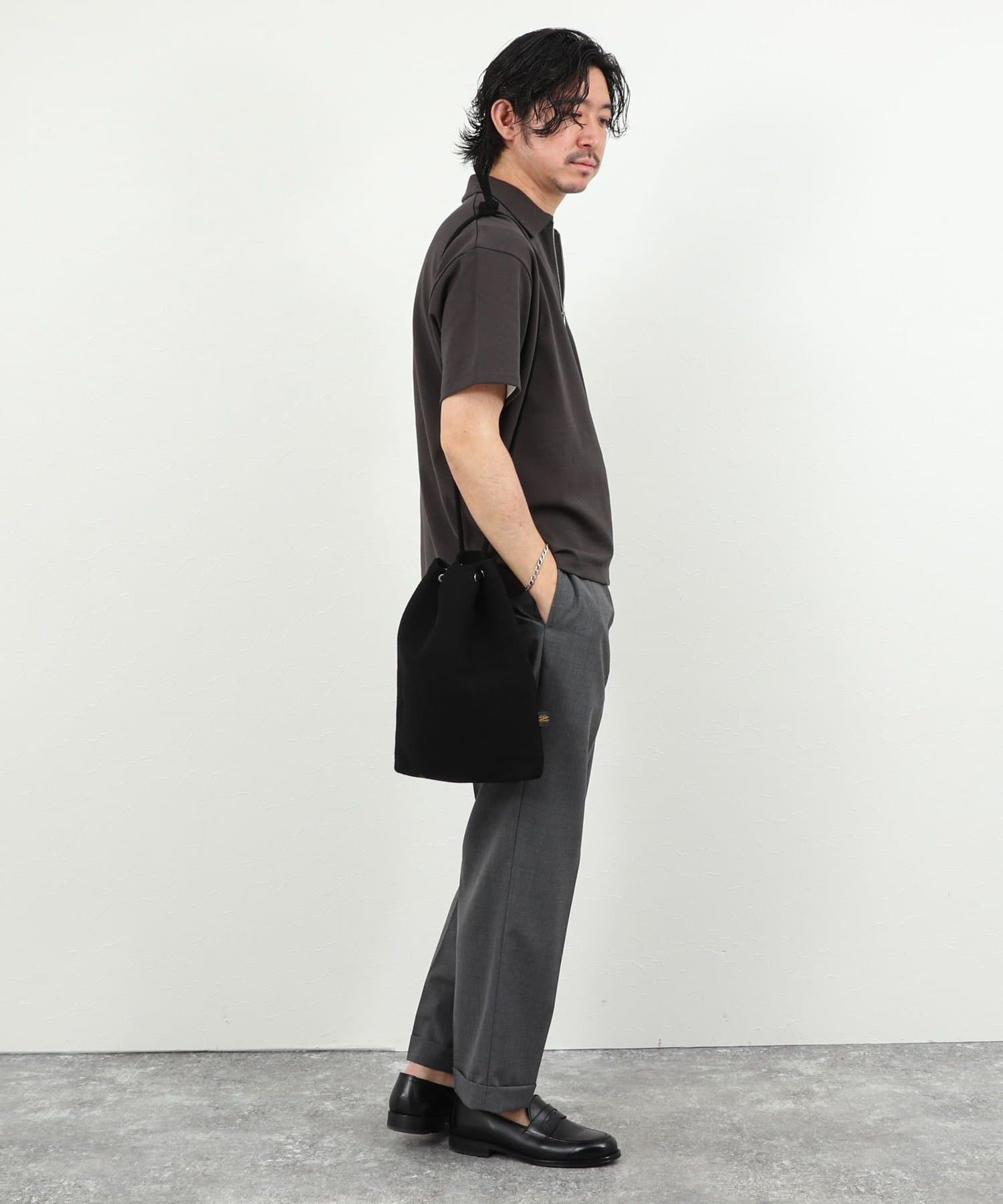 NOLLEY'S(ノーリーズ) 【BATONER】LINEN COTTON CANVAS KNIT BAG
