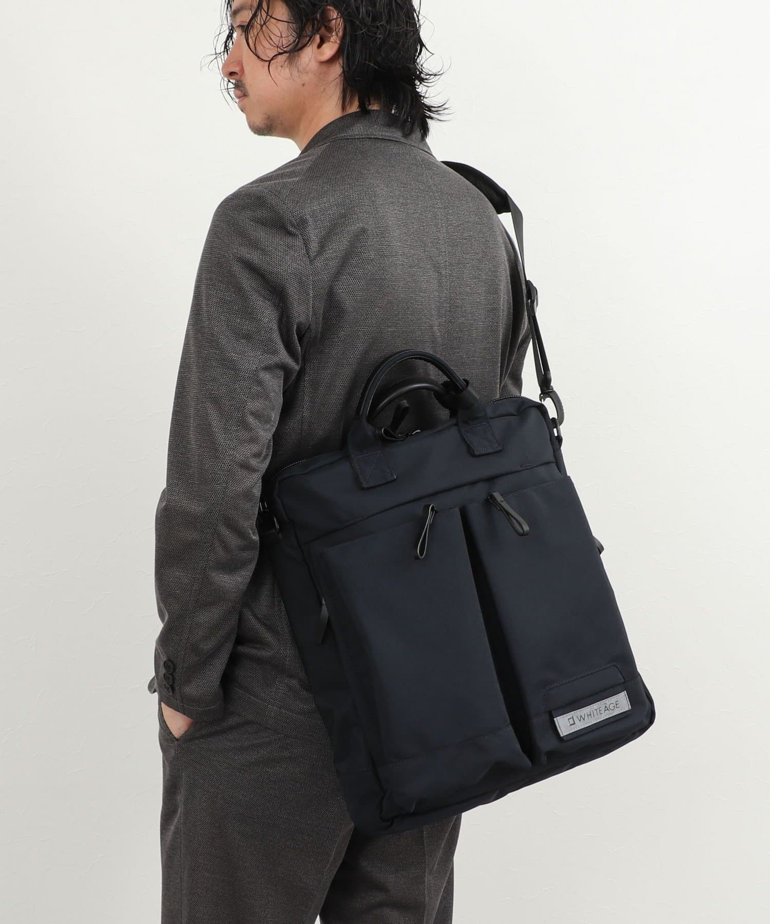 NOLLEY'S(ノーリーズ) 【WHITEAGE/ホワイタージュ】MOD.NAVY Helmet Bag M