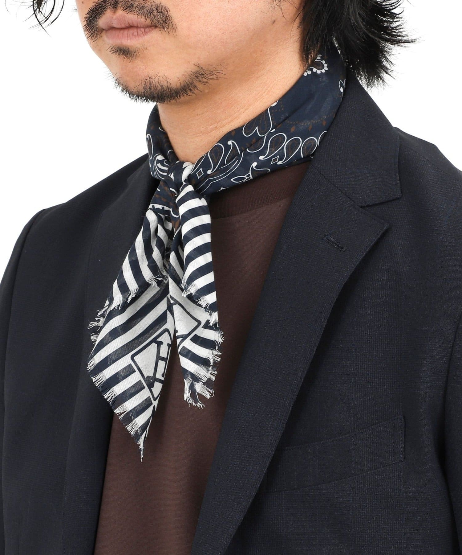 HERNO/ヘルノ】PAISLEY PRINT SCARF | NOLLEY'S(ノーリーズ)メンズ