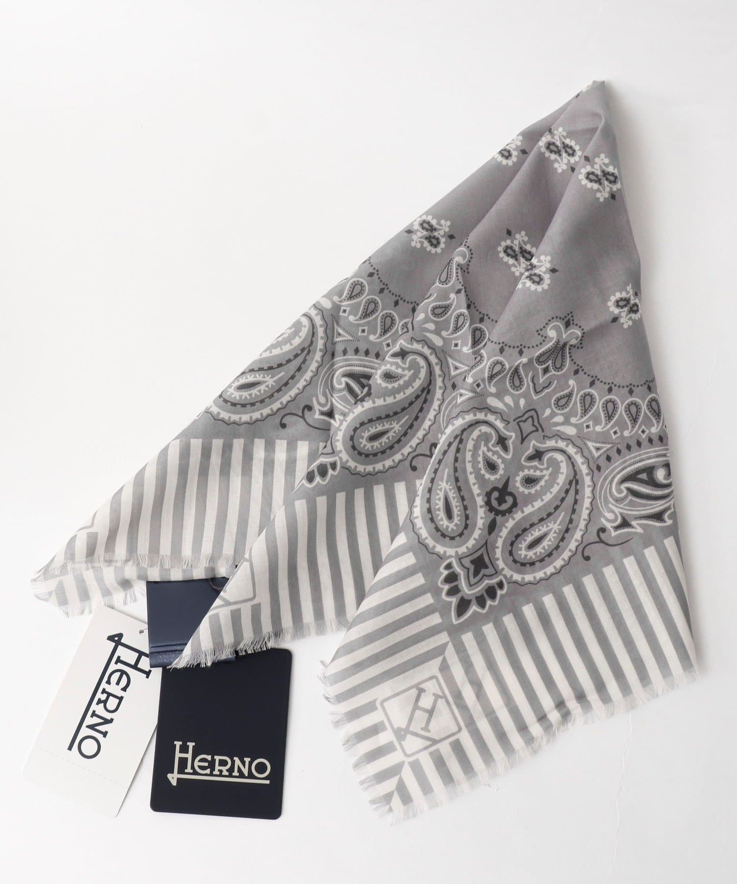 NOLLEY'S(ノーリーズ) 【HERNO/ヘルノ】PAISLEY PRINT SCARF