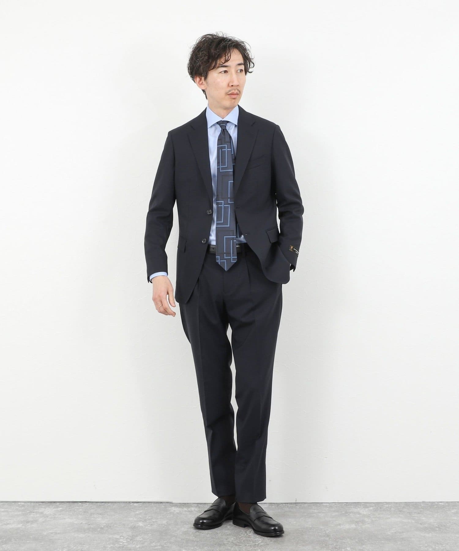 NOLLEY'S(ノーリーズ) 《セットアップ》尾州ウールトロ セットアップスーツ 26SS