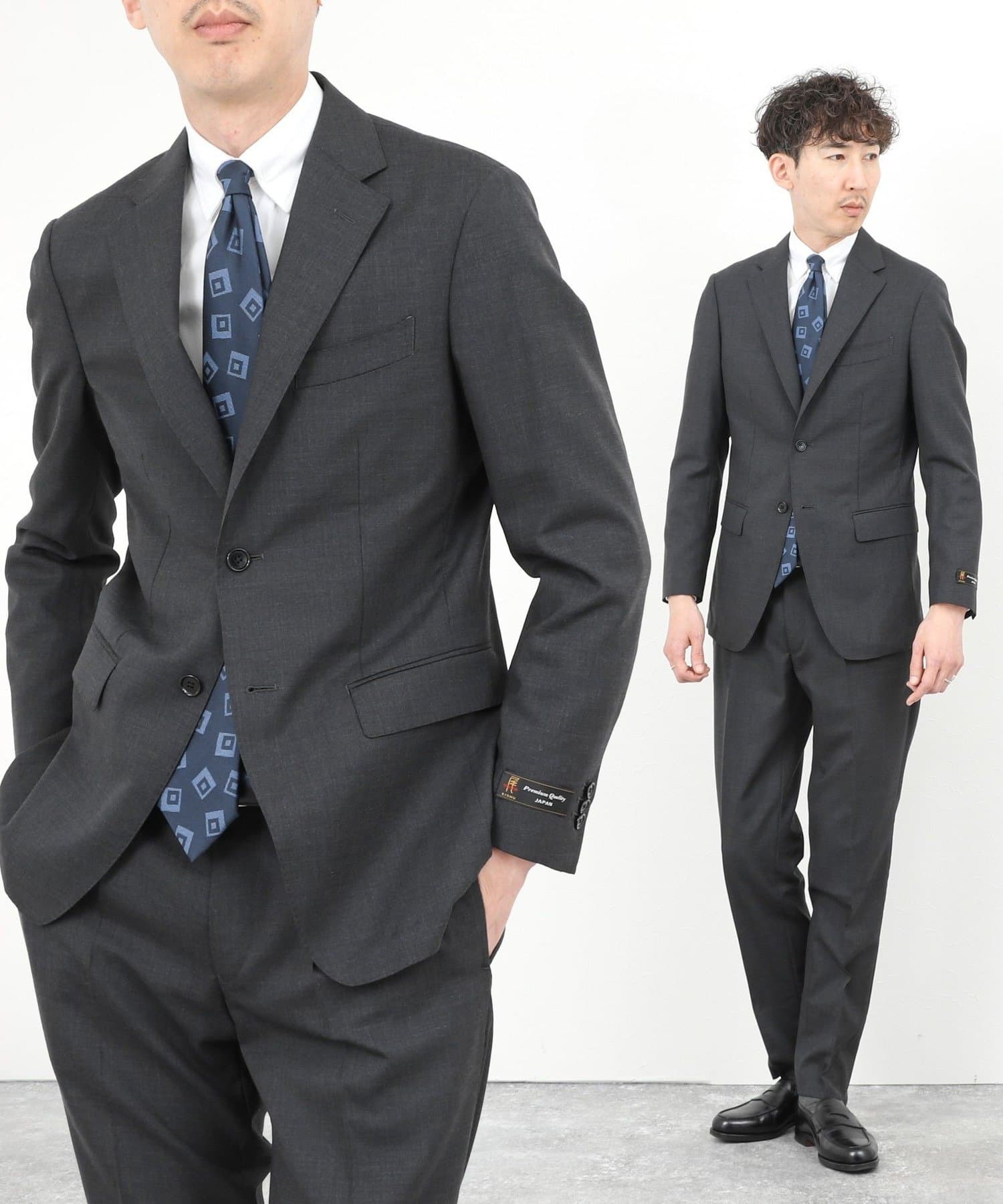 NOLLEY'S(ノーリーズ) 《セットアップ》尾州ウールトロ セットアップスーツ 26SS