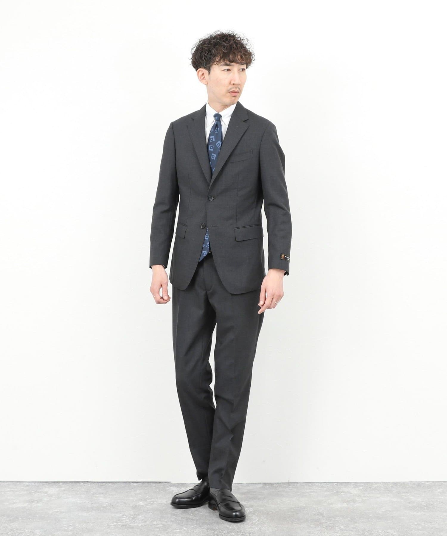 NOLLEY'S(ノーリーズ) 《セットアップ》尾州ウールトロ セットアップスーツ 26SS