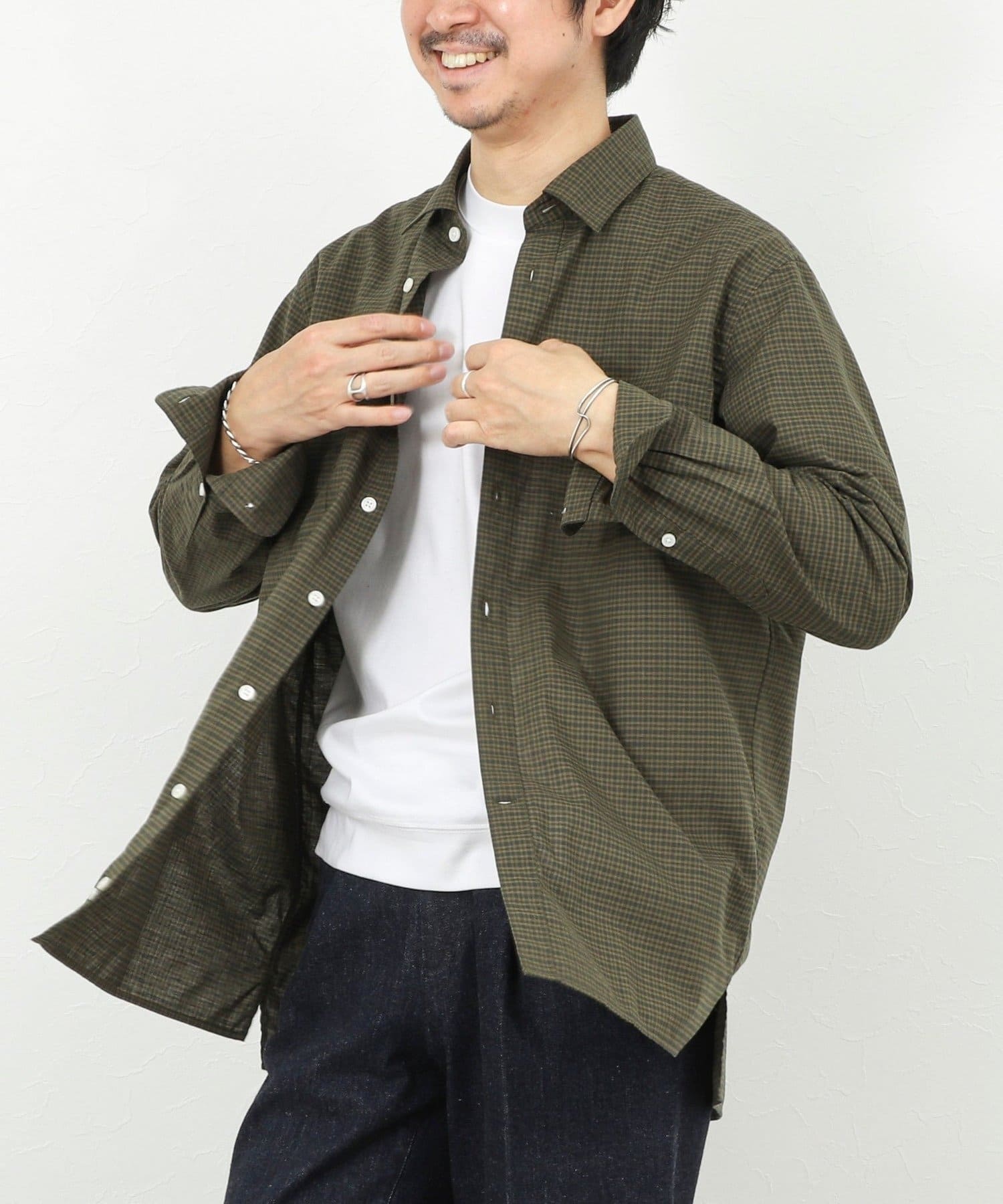 NOLLEY'S(ノーリーズ) ダブルポケットオーバーシャツ 26SS