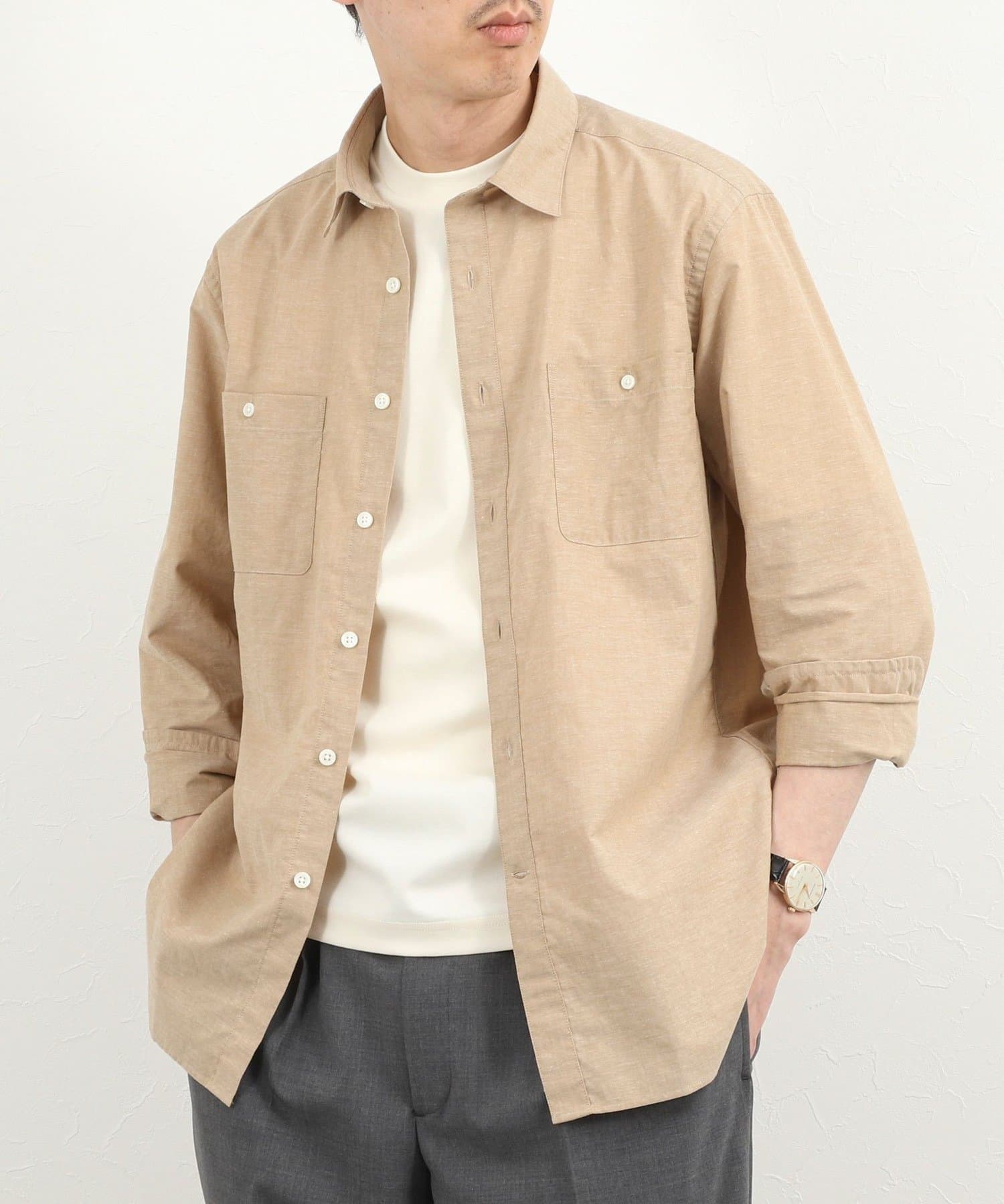 ダブルポケットオーバーシャツ 26SS | NOLLEY'S(ノーリーズ)メンズ