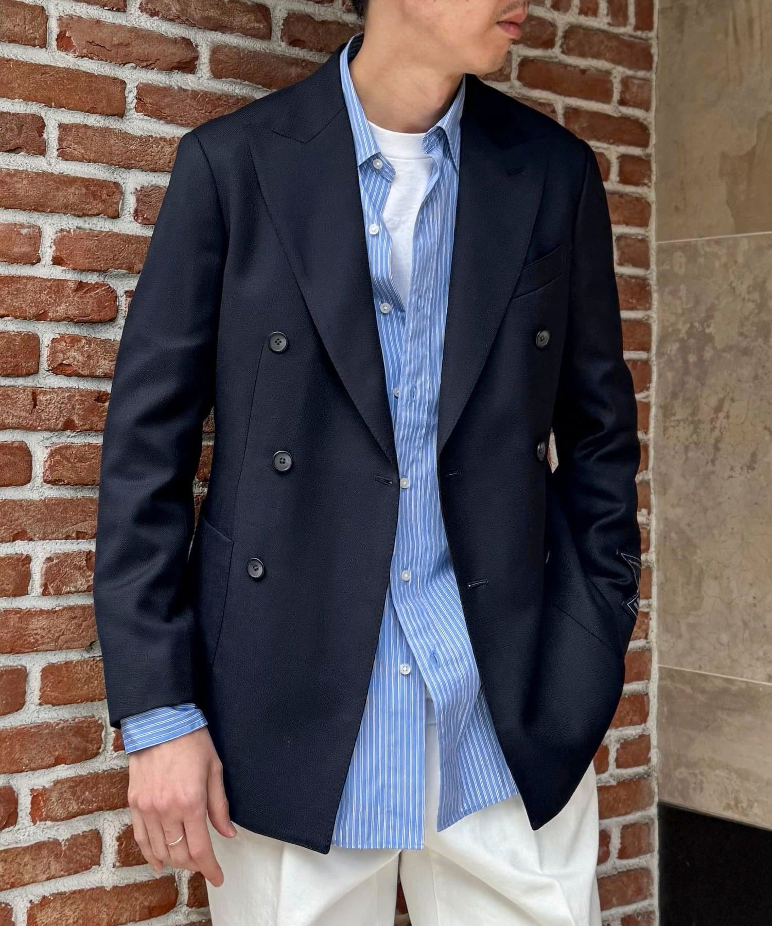 ビジカジ対応》MARTIN ホップサックダブルJK 26SS | NOLLEY