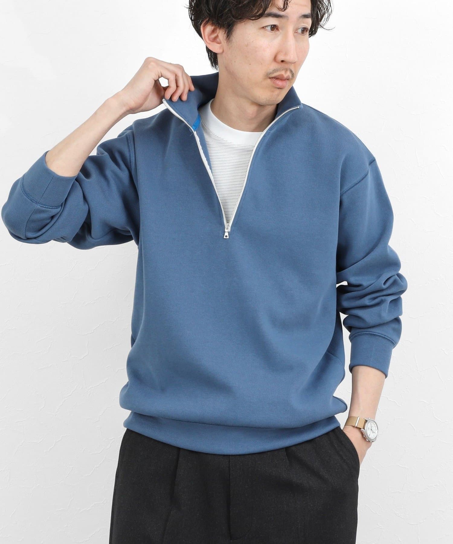【極美品✴︎】エンフォルド パイル プルオーバーベスト ジレ ボタン ノースリーブ NO CONTROL AIR ノーコントロールエアー ダンボールニットプルオーバー