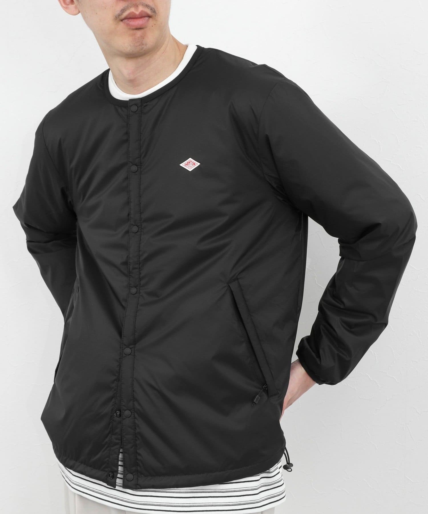 【匿名配送】SUBLATIONS NOCOLLAR PRISONERJACKET ROUGHWOOLJUMPSUIT_DARKBROWM250