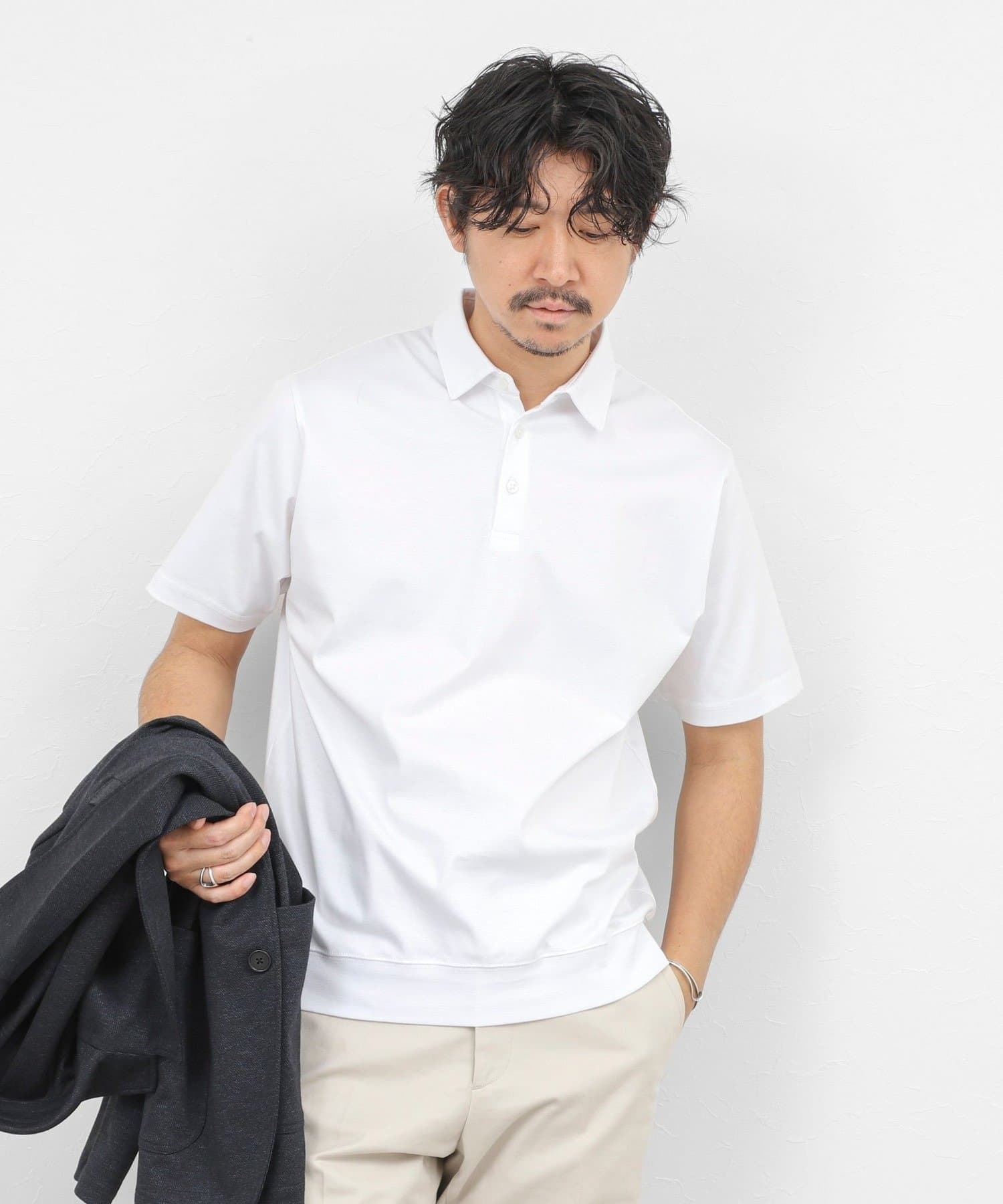 Berluti ホワイト ポロシャツ48 ポロ ＆ Tシャツ 紳士用 | ベルルッティ JP