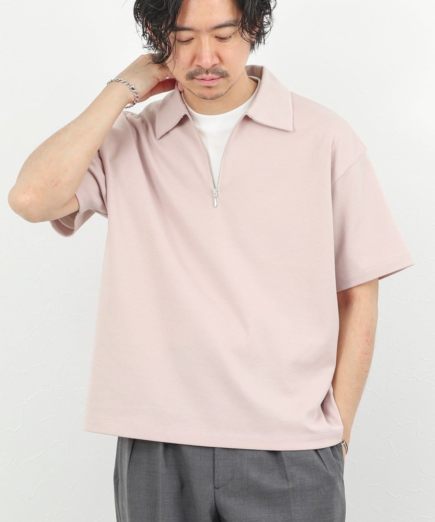 BATONER/バトナー】MILANO RIB HALF ZIP T 26SS | NOLLEY'S(ノーリーズ