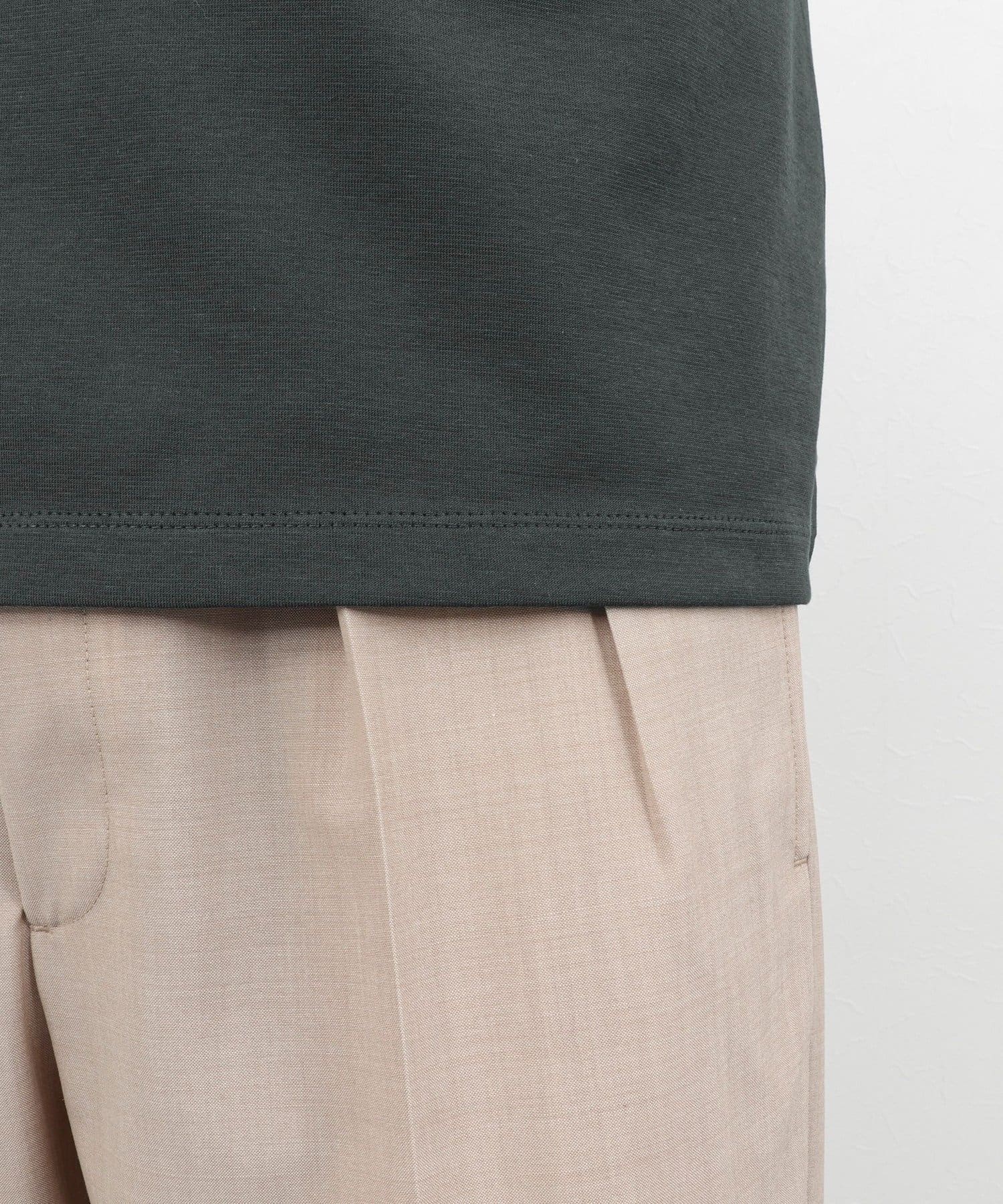 NOLLEY'S(ノーリーズ) 【BATONER/バトナー】MILANO RIB HALF ZIP T 26SS / ミラノリブハーフジップTシャツ