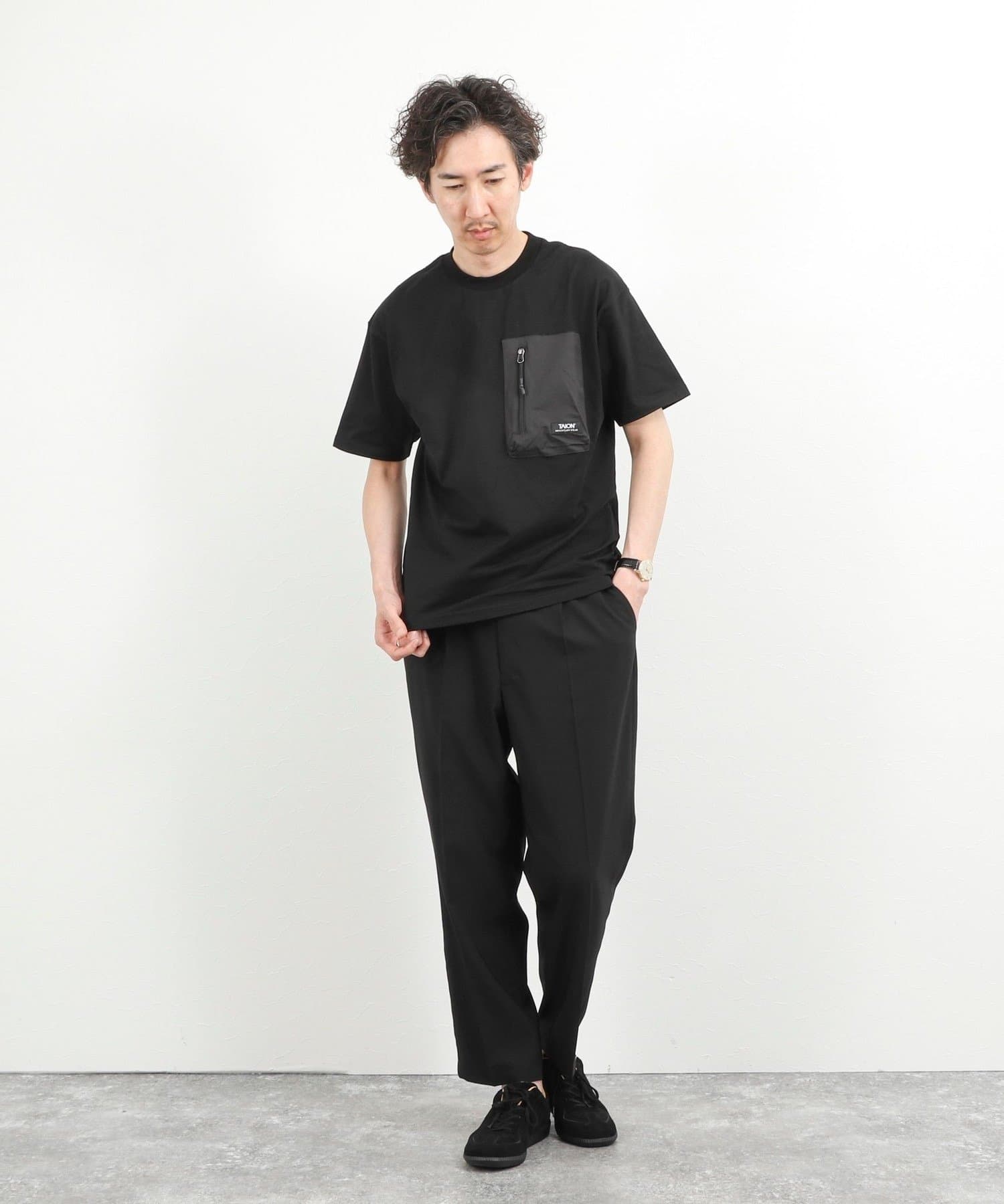 NOLLEY'S(ノーリーズ) 【TAION/タイオン】MOUNTAIN POCKET T-SHIRT