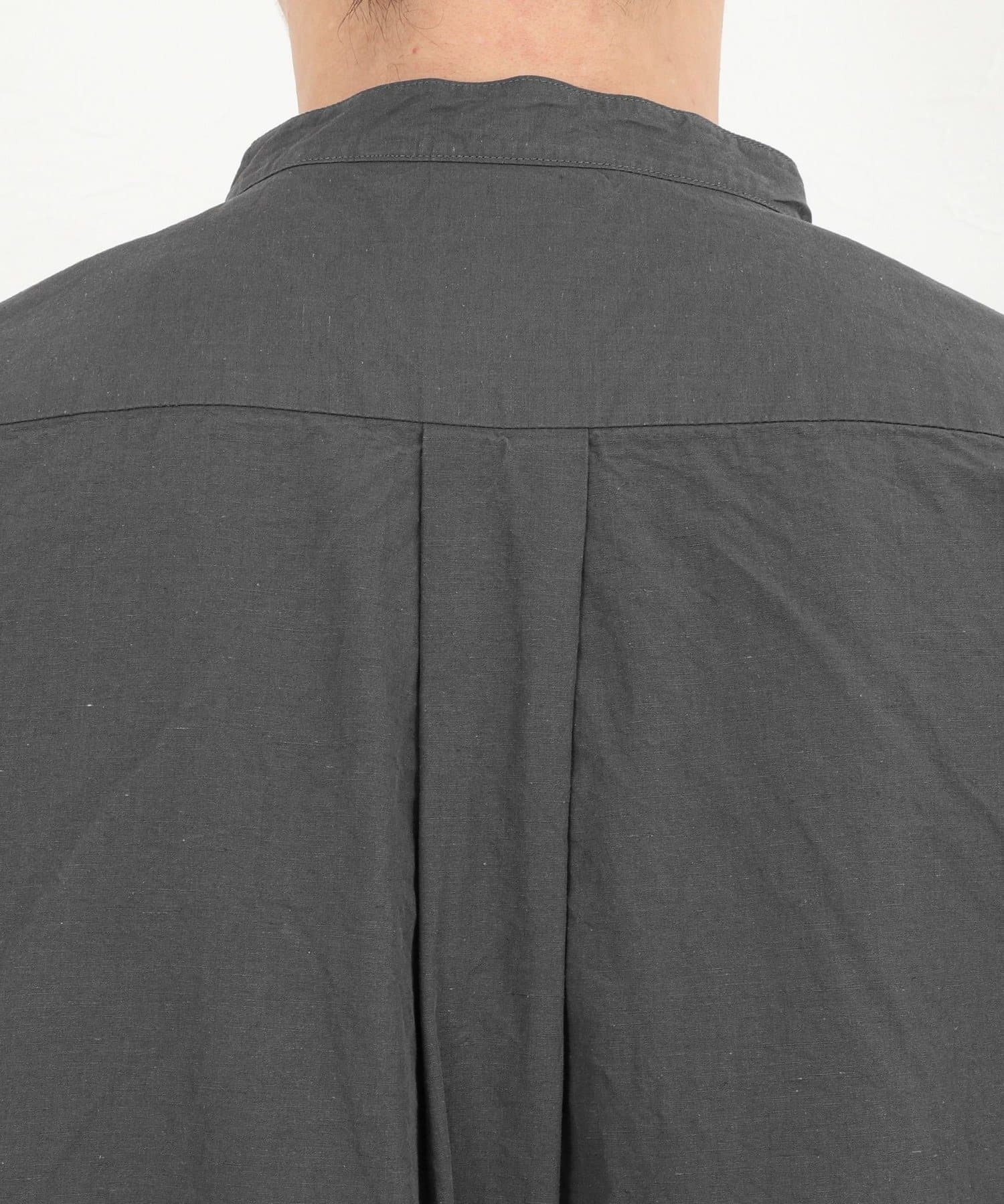 NOLLEY'S(ノーリーズ) 【DANTON/ダントン】BAND COLLAR SHIRT SS