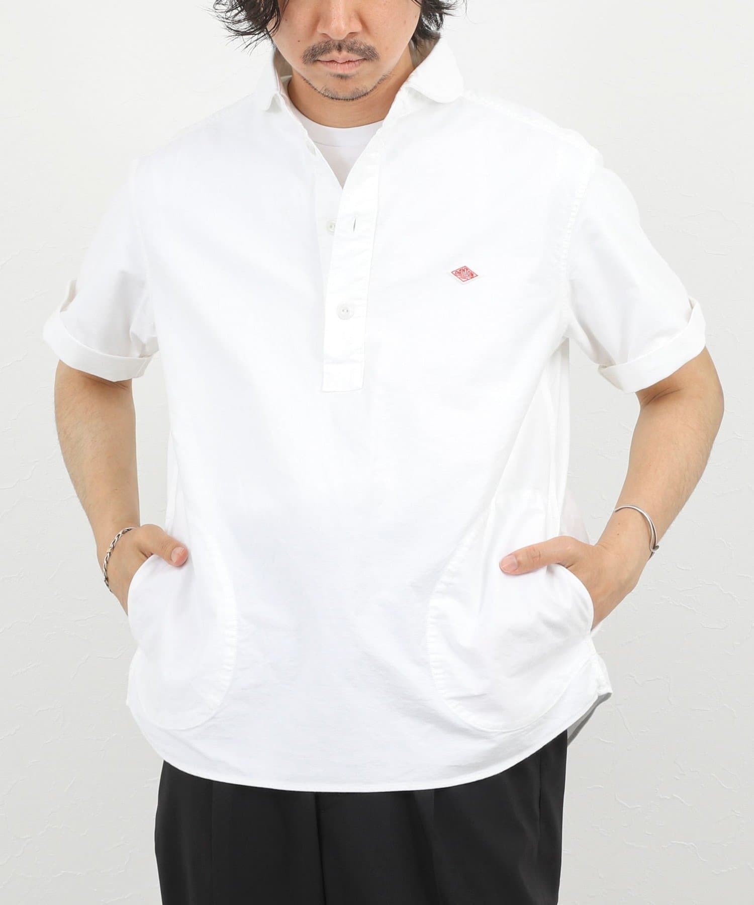 ダントン ポケット付きPOシャツ 楽天市場】【正規取扱店】ダントン ポケットT-シャツ DANTON POCKET T