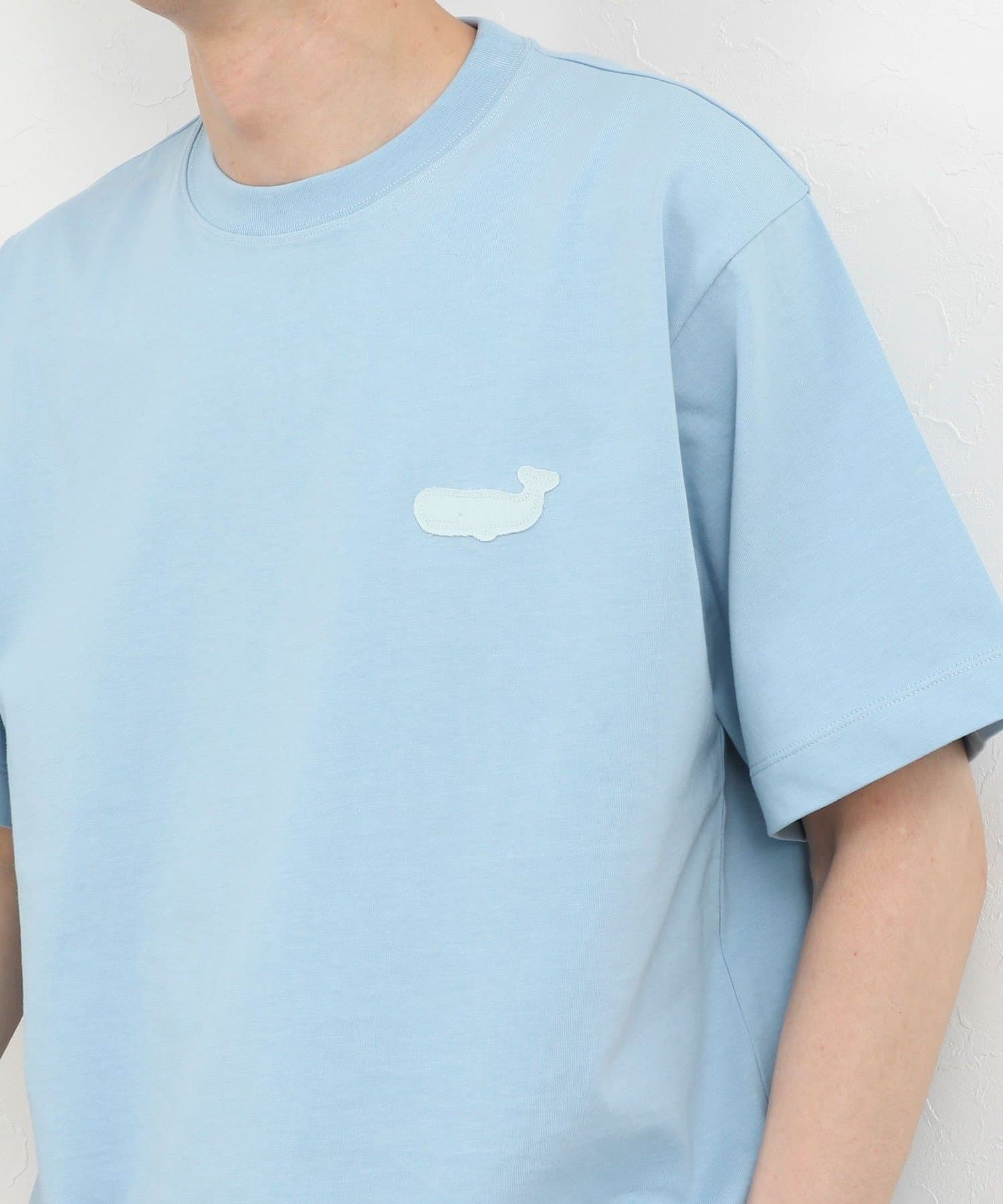 NOLLEY'S(ノーリーズ) クジラアップリケTシャツ 26SS