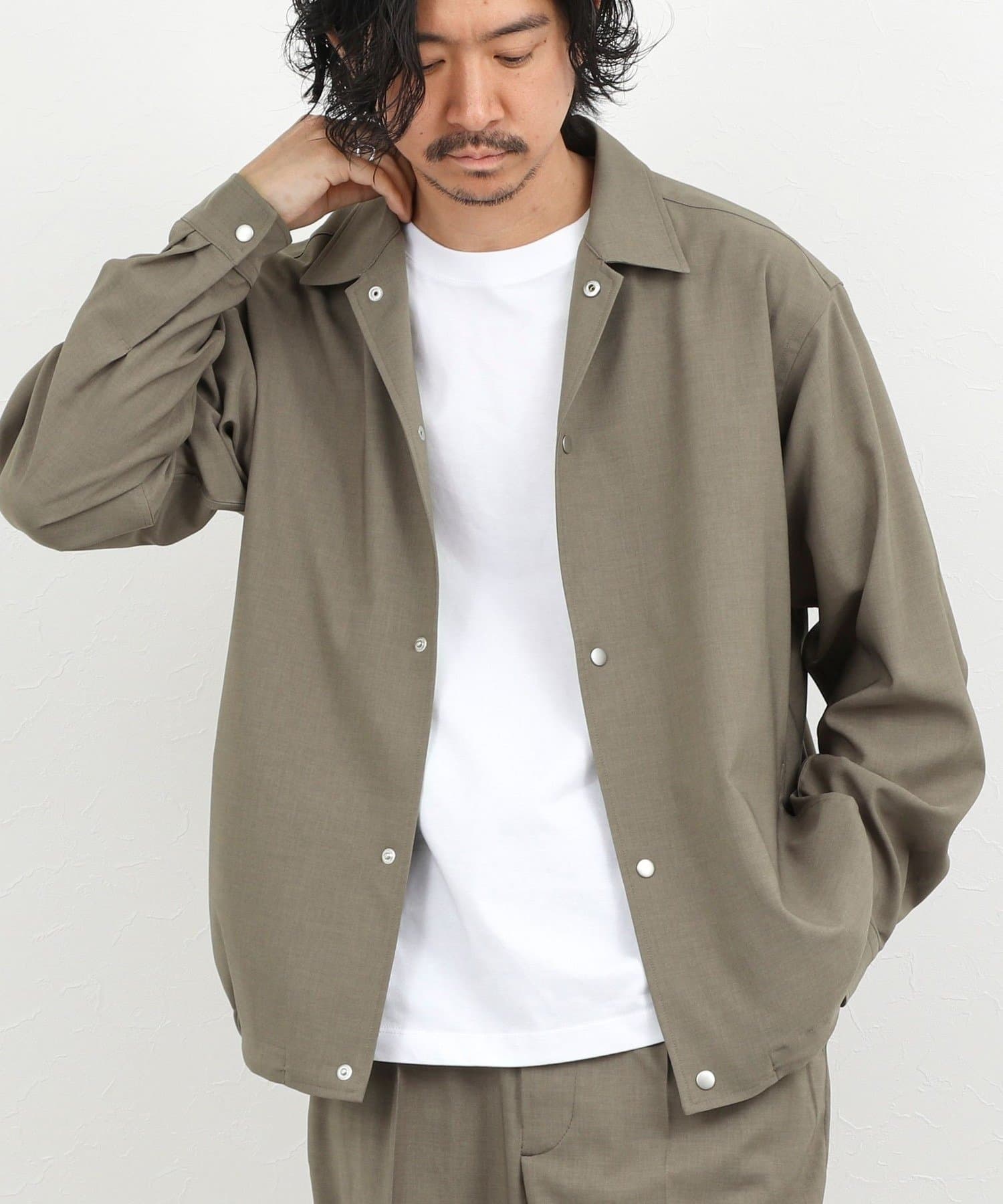 NOLLEY'S(ノーリーズ) 《セットアップ対応》Reflax コーチジャケット 26SS