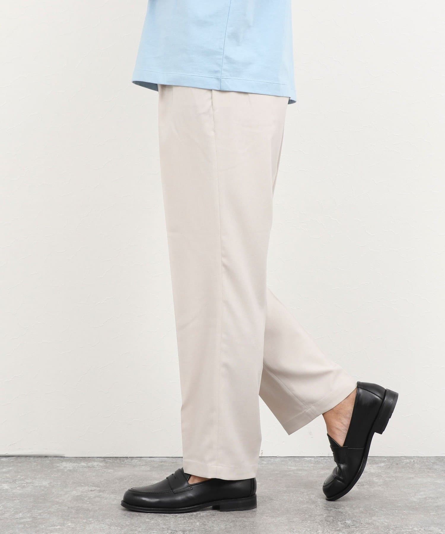 NOLLEY'S(ノーリーズ) 《セットアップ対応》Reflax ワンタックイージーパンツ 26SS