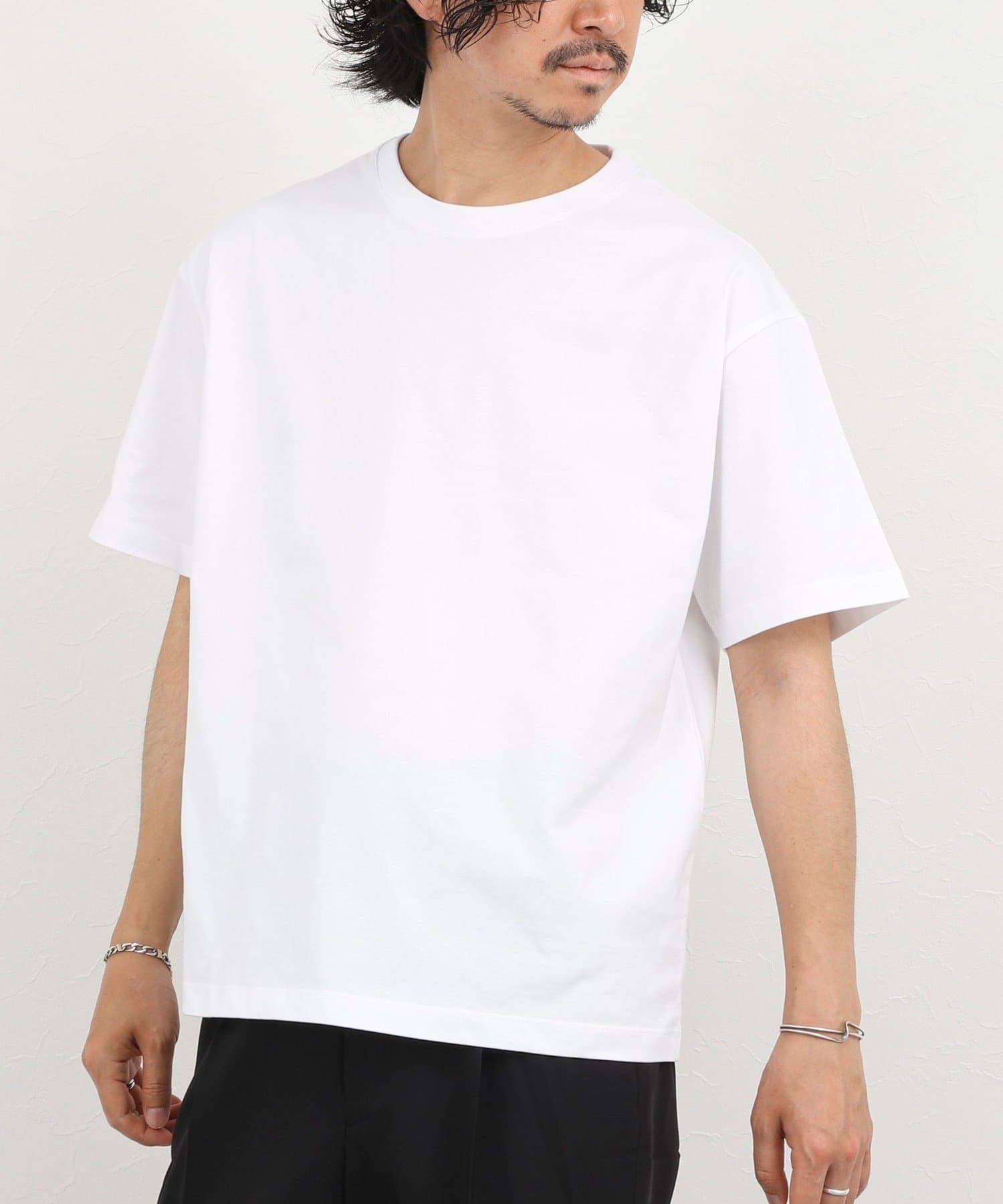 NOLLEY'S(ノーリーズ) コンパクトコーマ ワイドシルエットＴシャツ 26SS