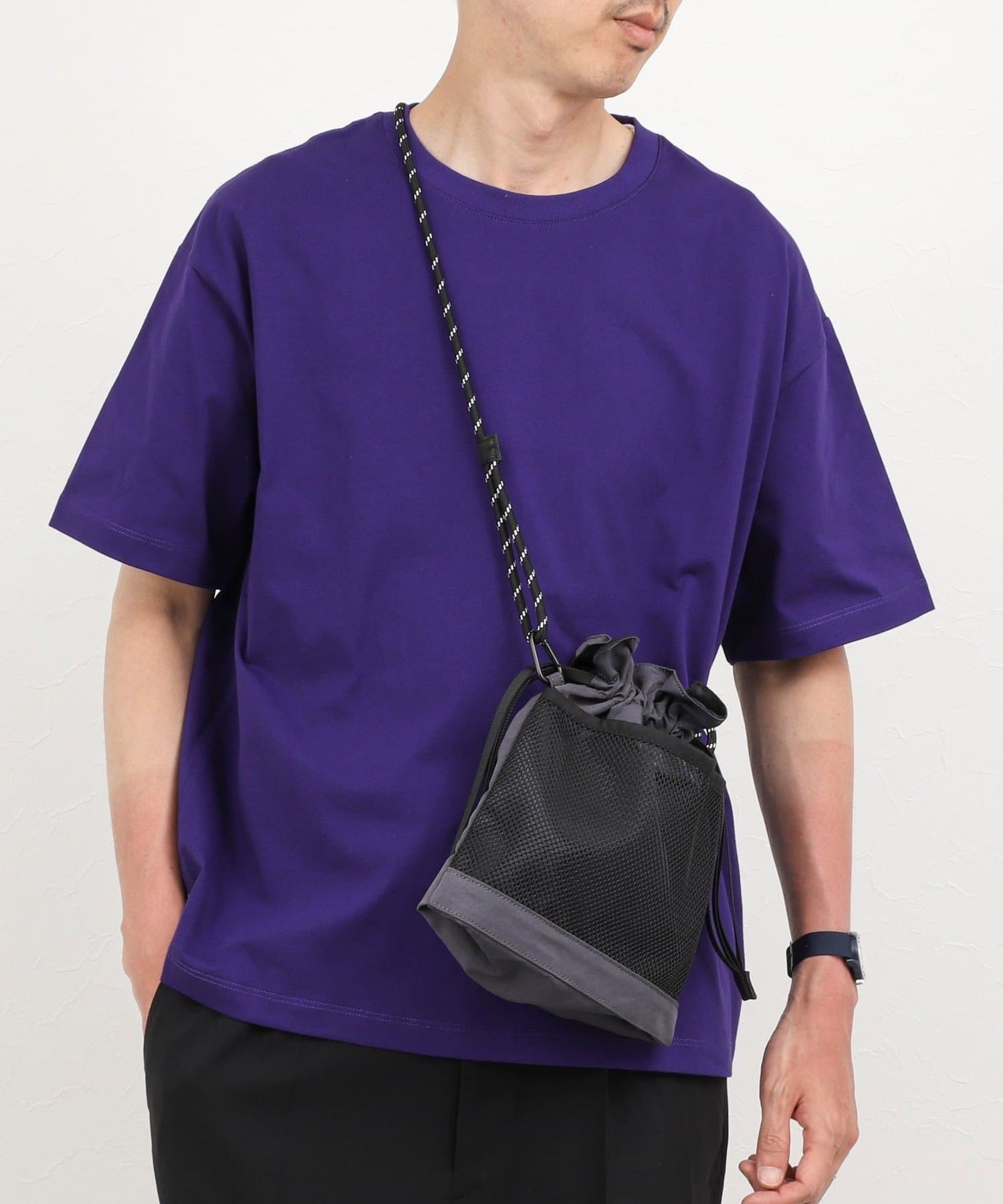 NOLLEY'S(ノーリーズ) コンパクトコーマ ワイドシルエットＴシャツ 26SS