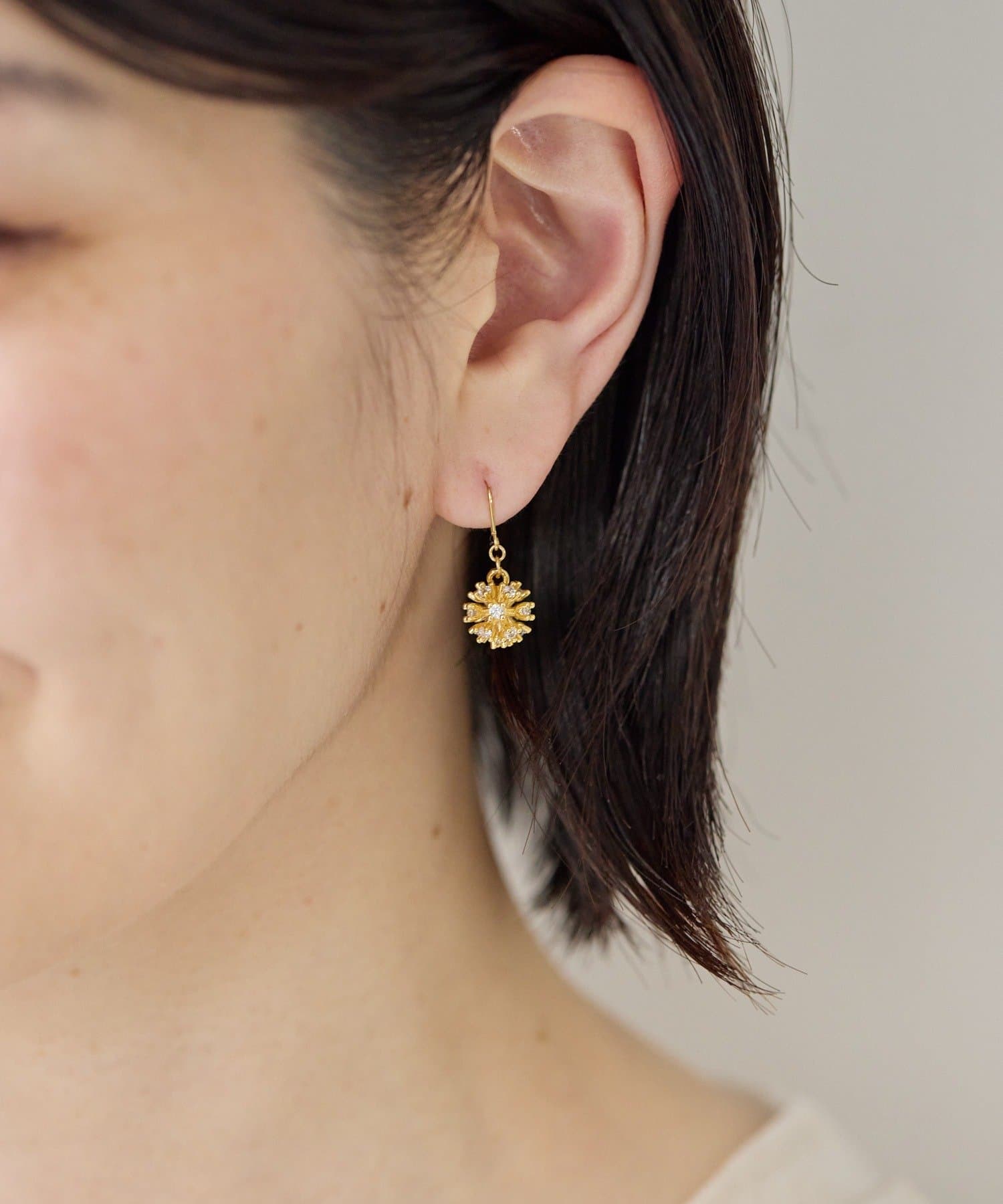 ear PAPILLONNER(イア パピヨネ) フラッシュジルコニアピアス