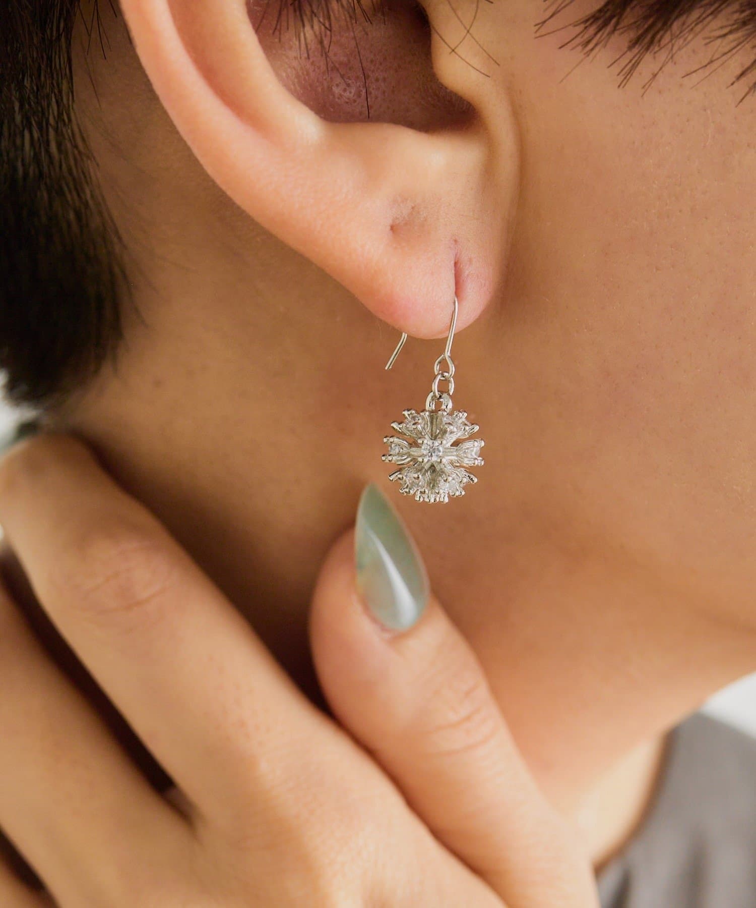 ear PAPILLONNER(イア パピヨネ) フラッシュジルコニアピアス