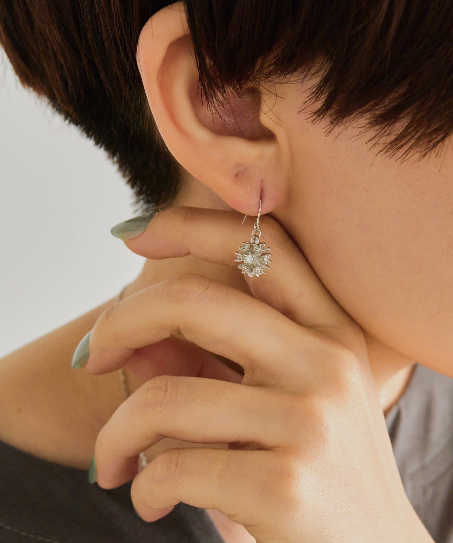 ear PAPILLONNER(イア パピヨネ) フラッシュジルコニアピアス