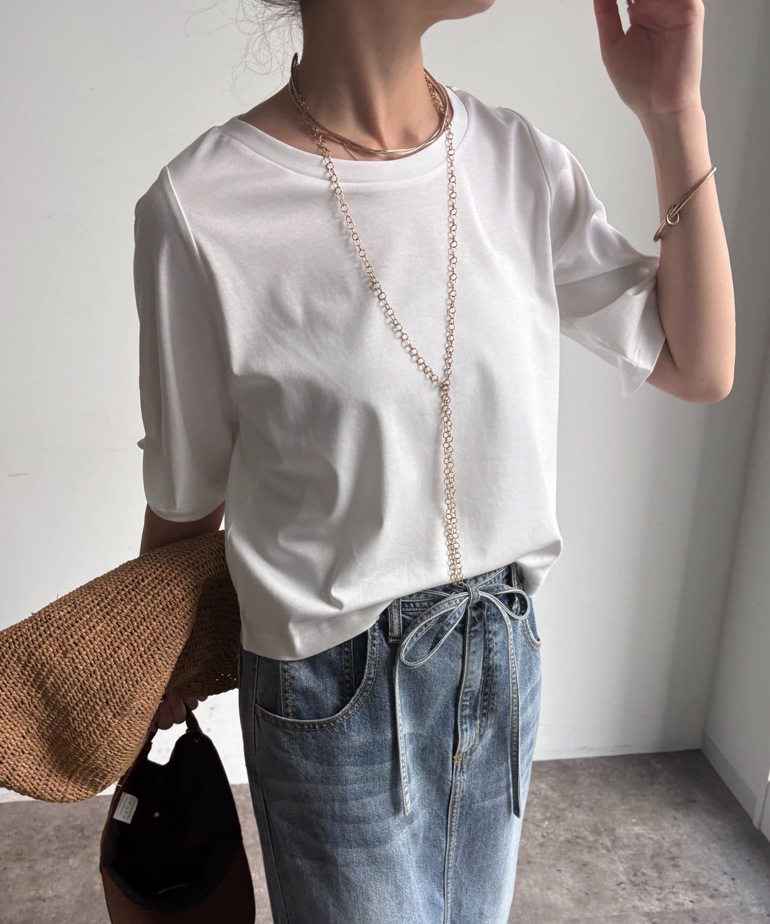 DOUDOU(ドゥドゥ) ワイドTEE