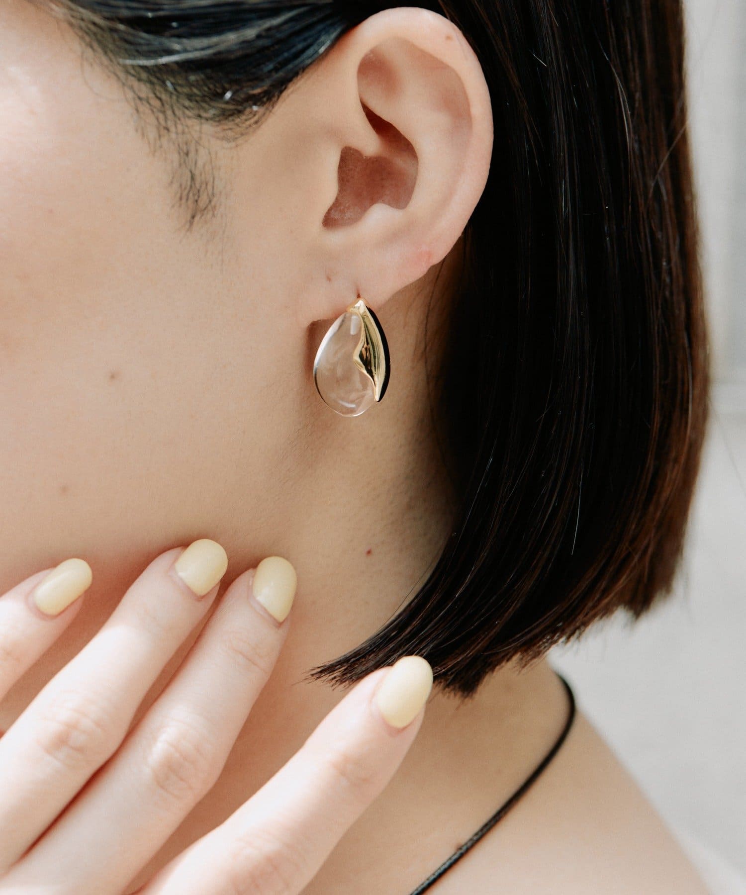 ear PAPILLONNER(イア パピヨネ) クリアポストピアス