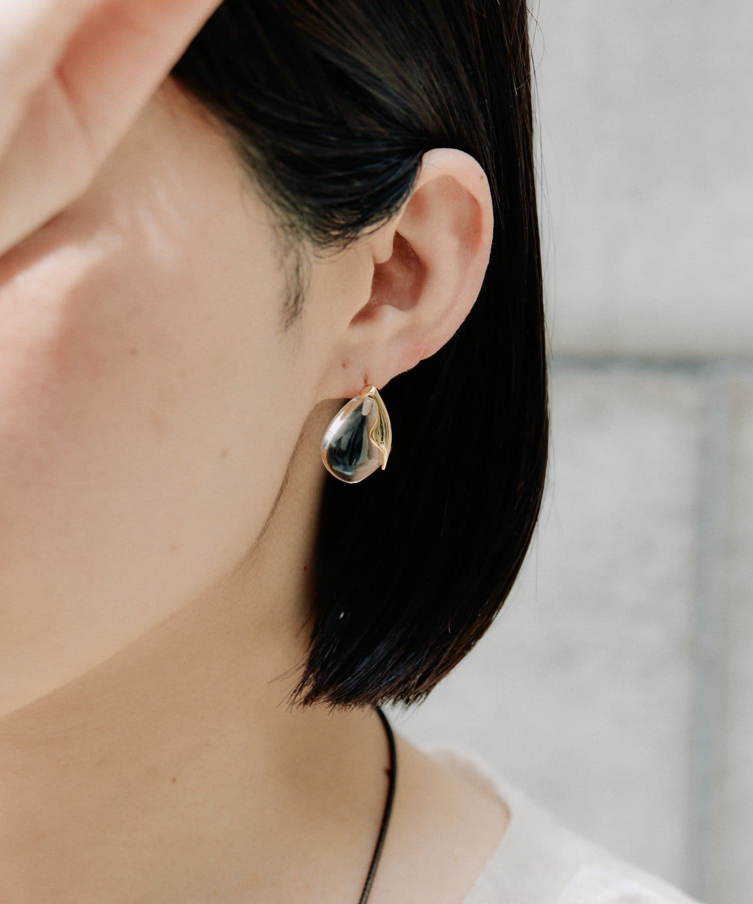 ear PAPILLONNER(イア パピヨネ) クリアポストピアス