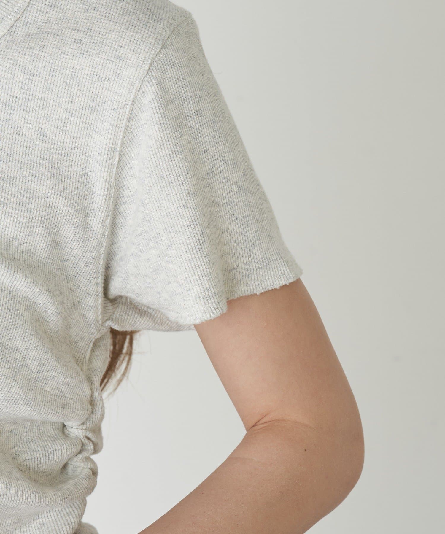 RAY CASSIN(レイカズン) ピグメントチビTシャツ