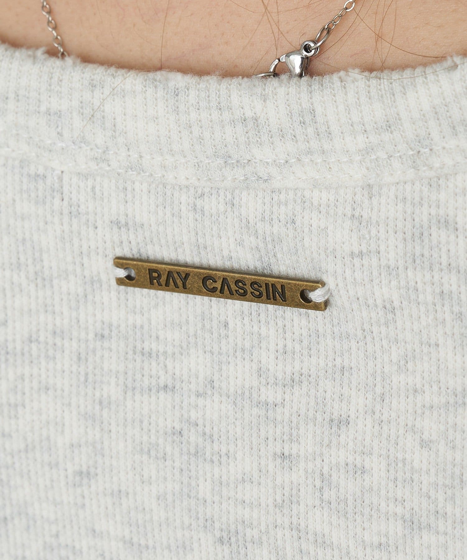 RAY CASSIN(レイカズン) ピグメントチビTシャツ