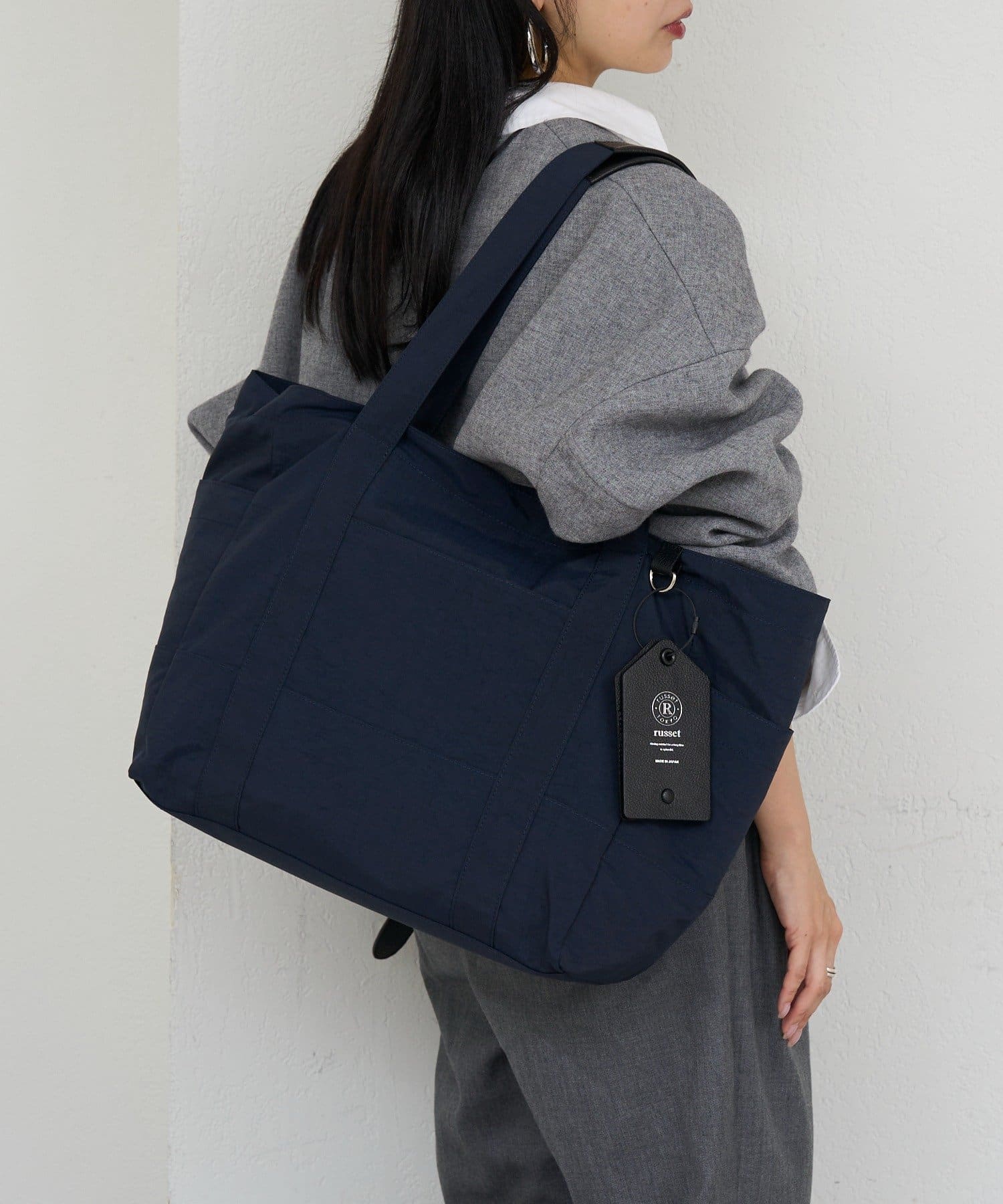 russet(ラシット) 《WEB限定》【撥水】トラベルボストントートバッグ