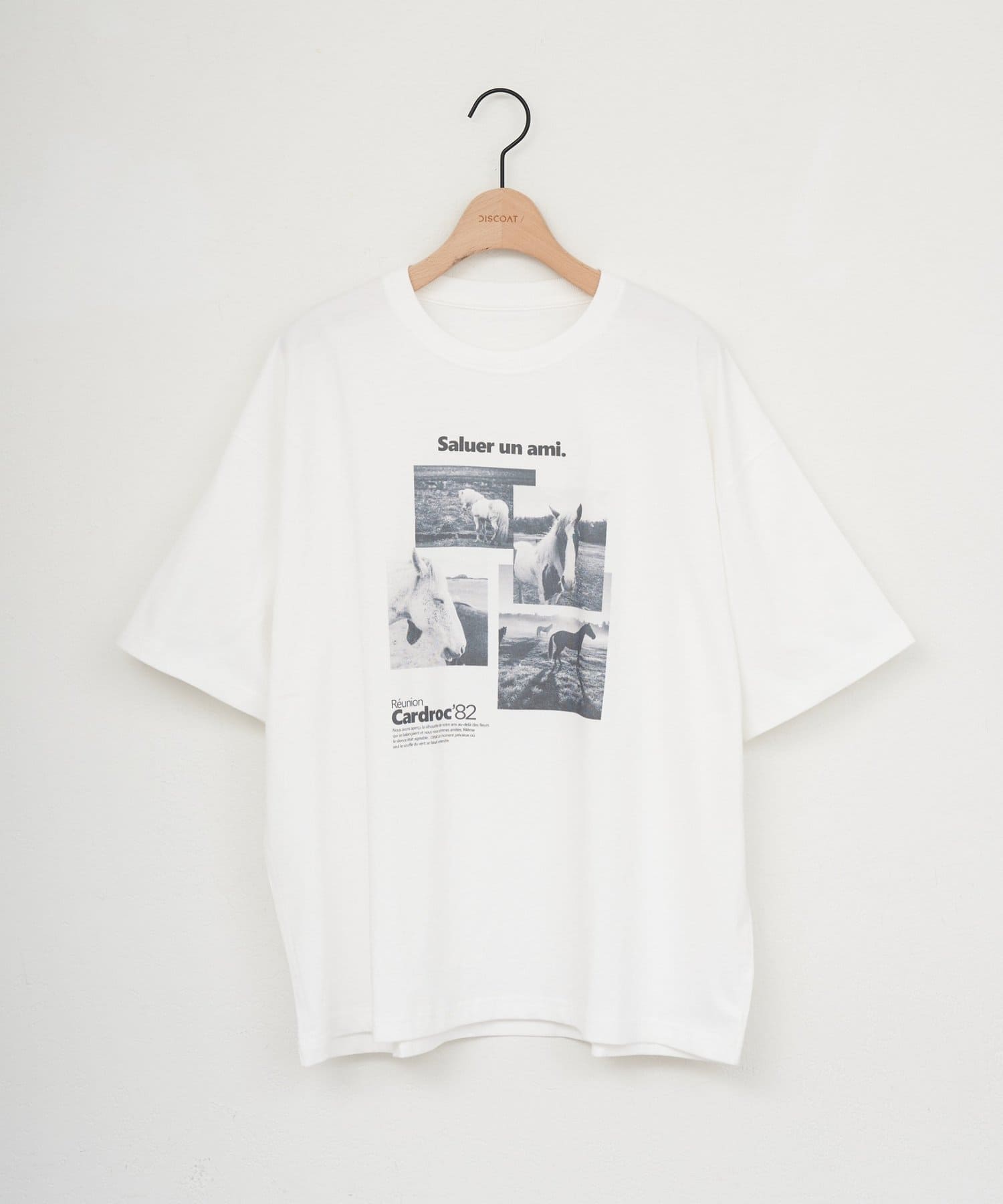 DISCOAT(ディスコート) 【Enlude】アソートアニマルボックスフォトTシャツ