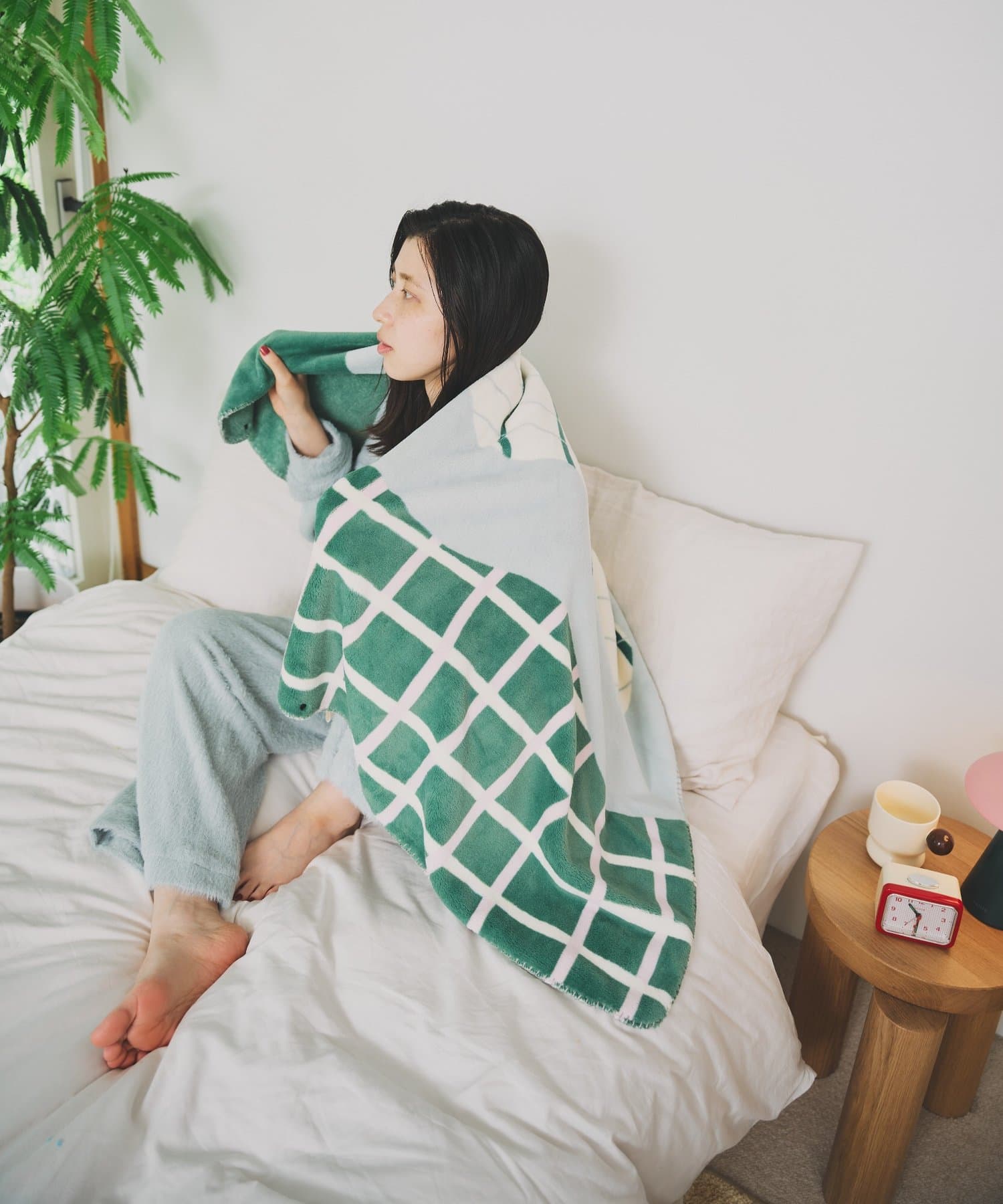 BIRTHDAY BAR(バースデイバー) 【SAHIR サヒール】Flannel blanket HALF　ブランケット