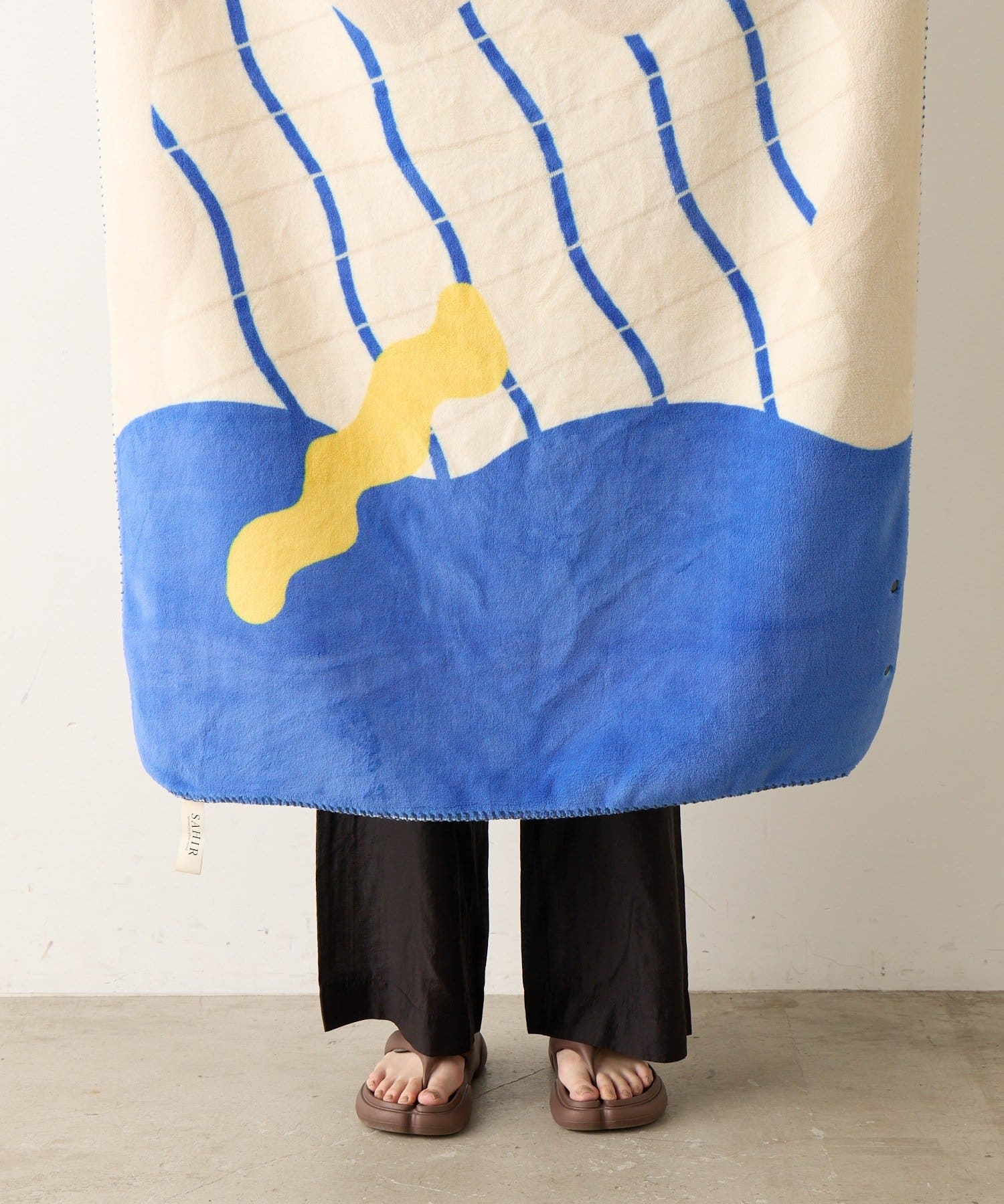 BIRTHDAY BAR(バースデイバー) 【SAHIR サヒール】Flannel blanket HALF　ブランケット